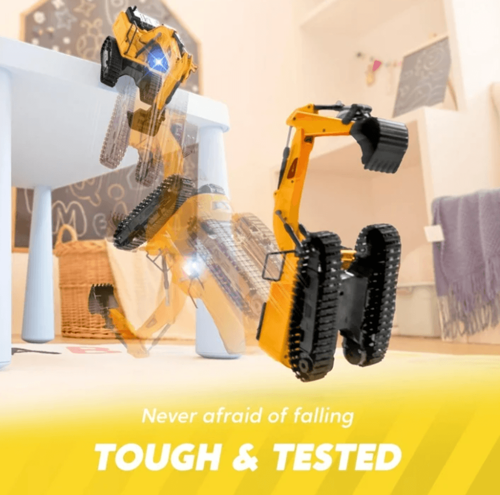 Remote Control Excavator Construction Toy - Thumbnail 5