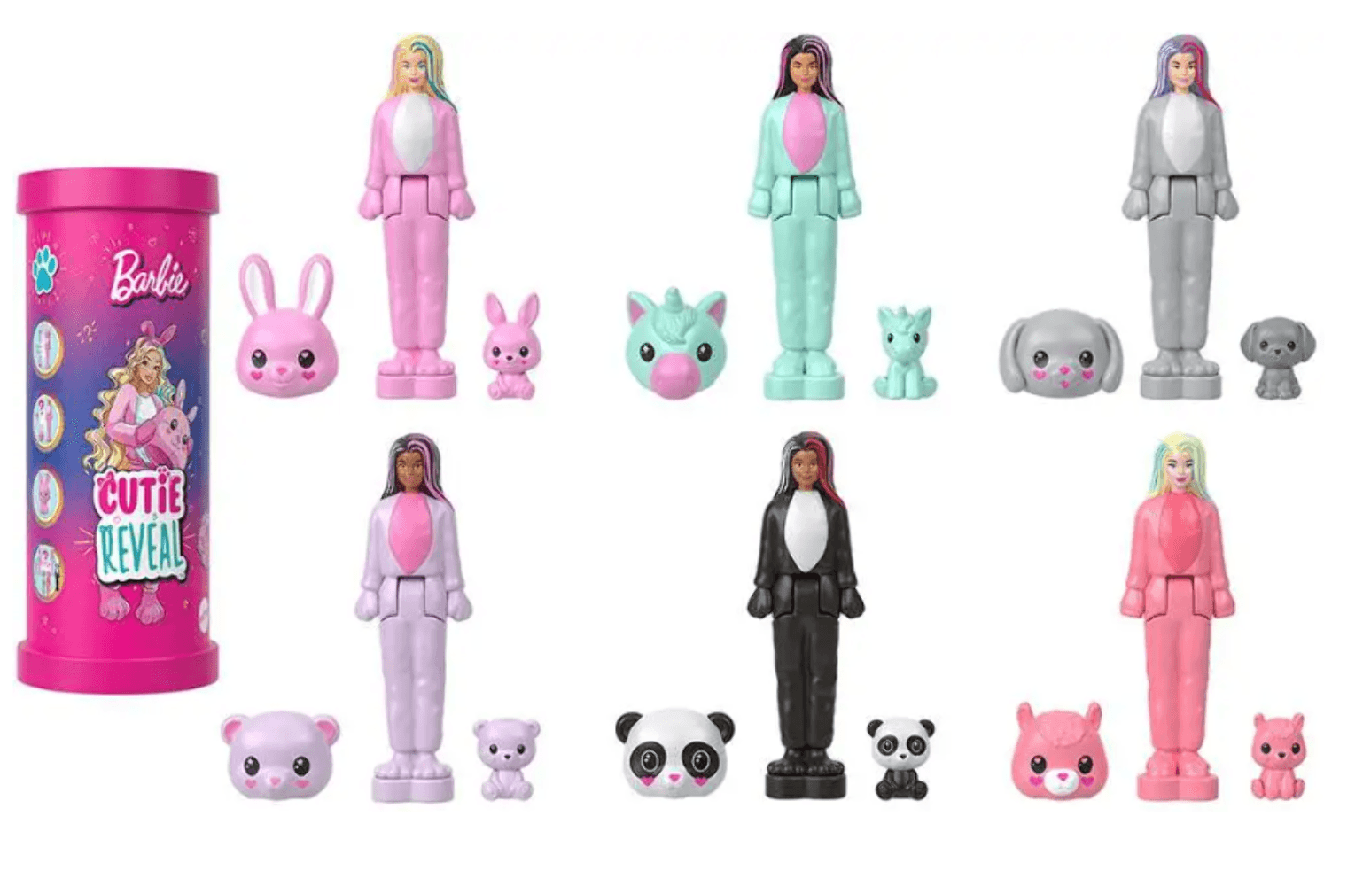 Mini BarbieLand CUTIE Reveal 1.5-Inch Mystery Pack [1 RANDOM Mini Figure] - Thumbnail 3