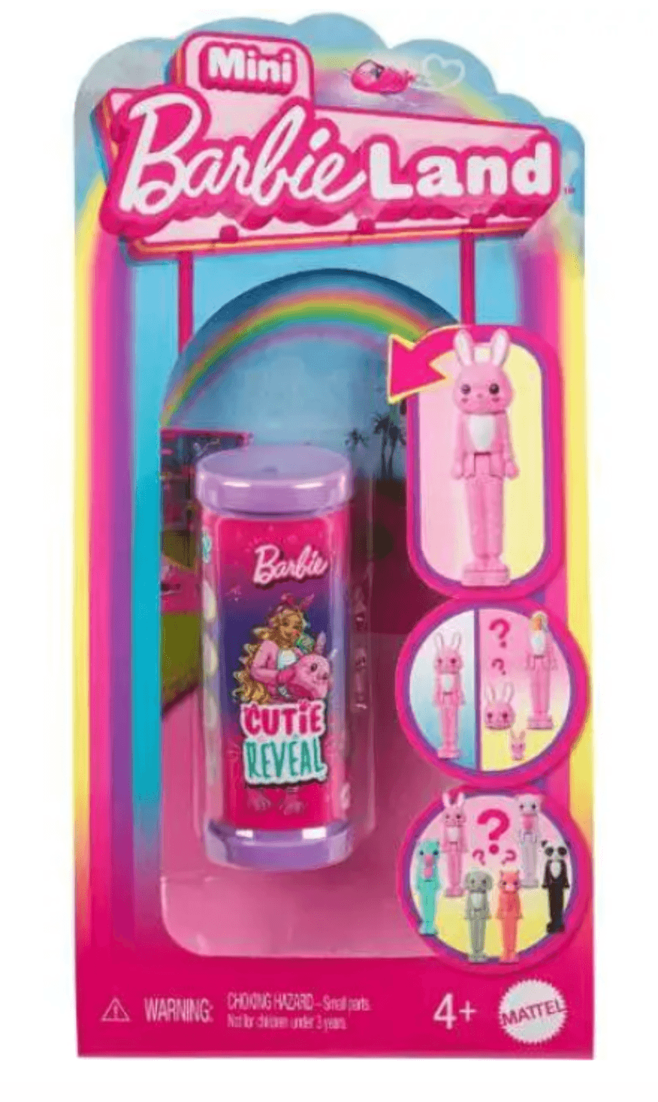 Mini BarbieLand CUTIE Reveal 1.5-Inch Mystery Pack [1 RANDOM Mini Figure]