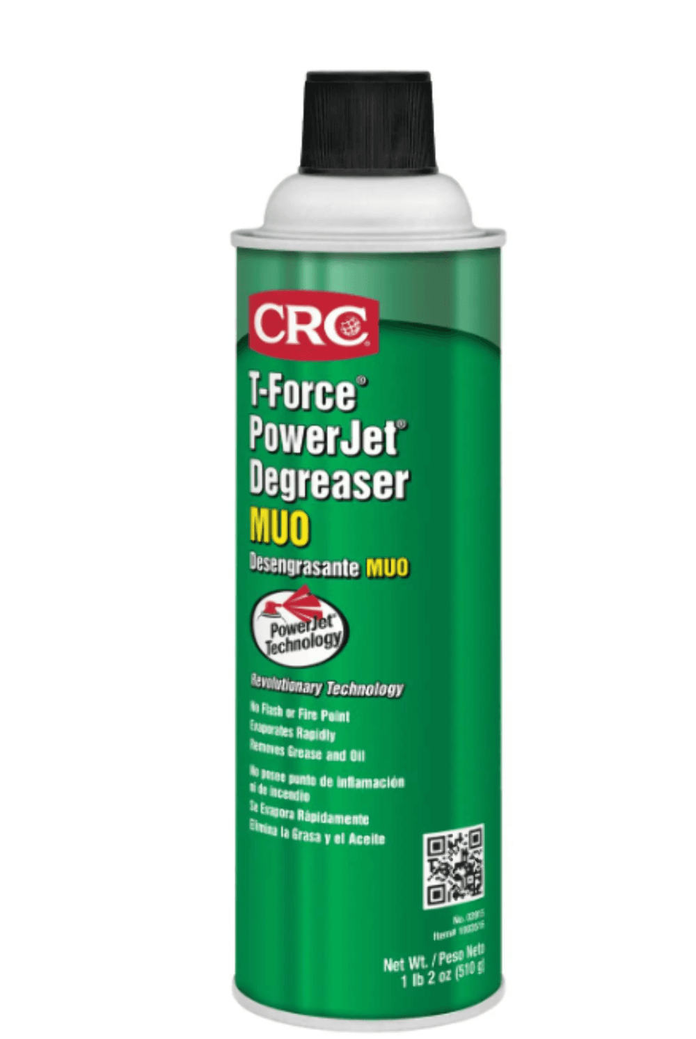 CRC T-Force power jet degreaser MUO Manufacturing Use Only Degreaser, 18 oz