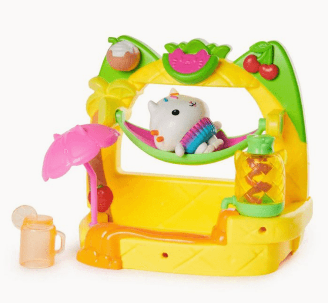 Gabby's Dollhouse Cakey’s Fruit Smoothie Balcony Playset