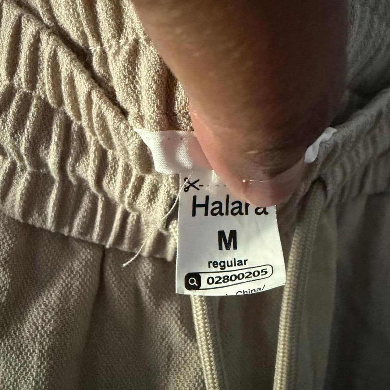 Halara tan linen pants - Thumbnail 3