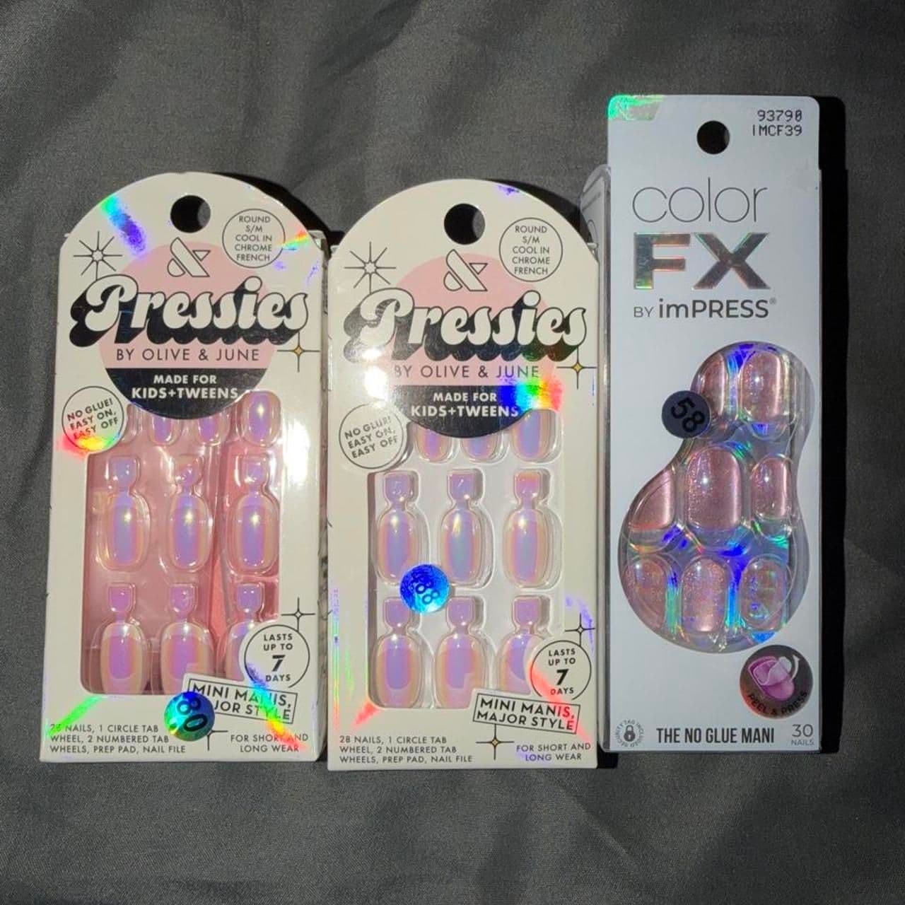 Color FX and Olive and June preteen press ons - Thumbnail 2
