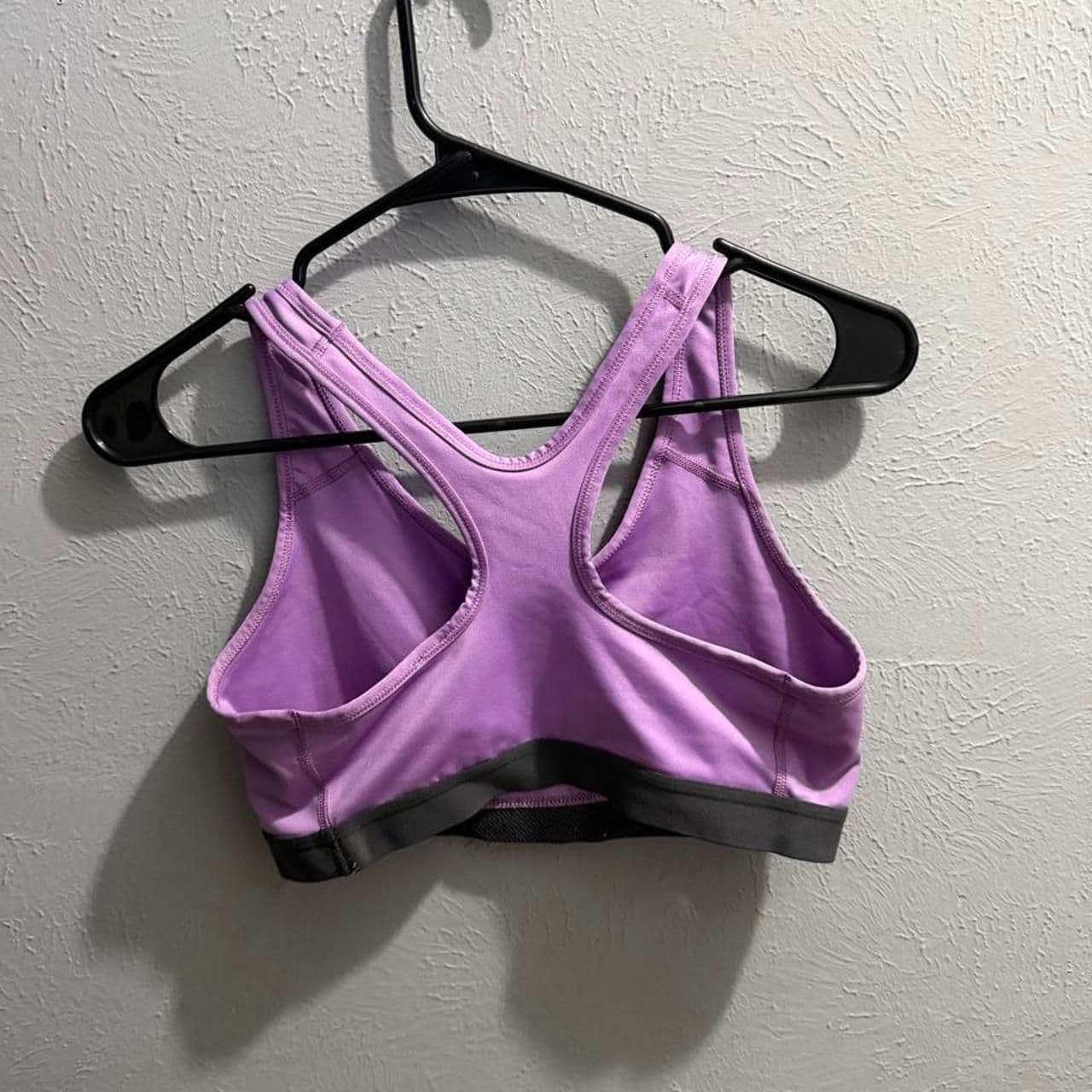 Nike Women's Purple sports bra - Thumbnail 2