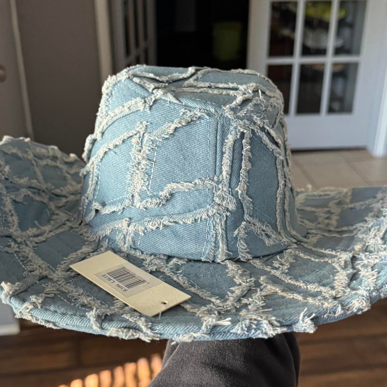 Denim cowboy hat - Thumbnail 3