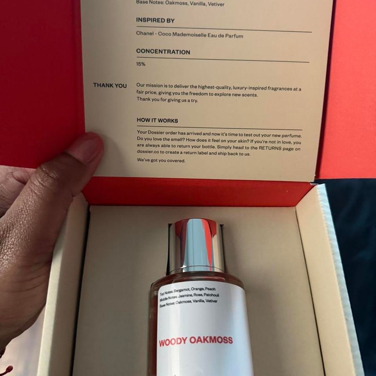 Dossier Red and White Fragrance