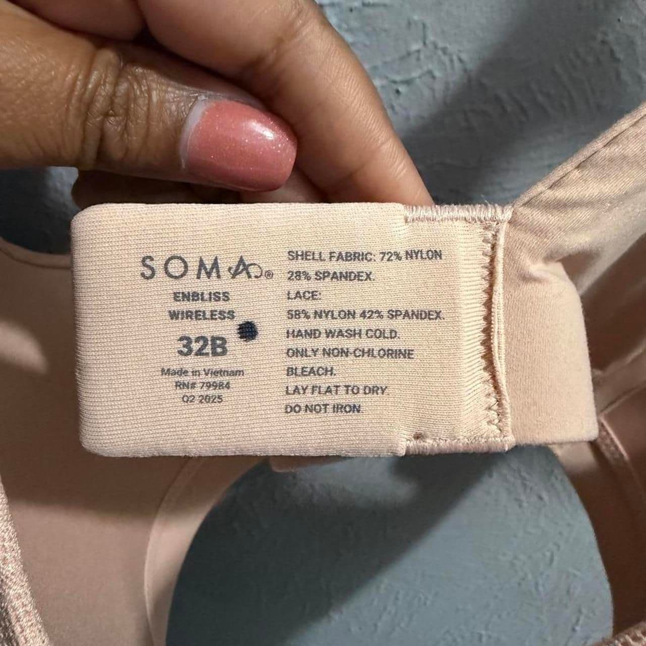 Soma Women's Tan Bra - Thumbnail 4