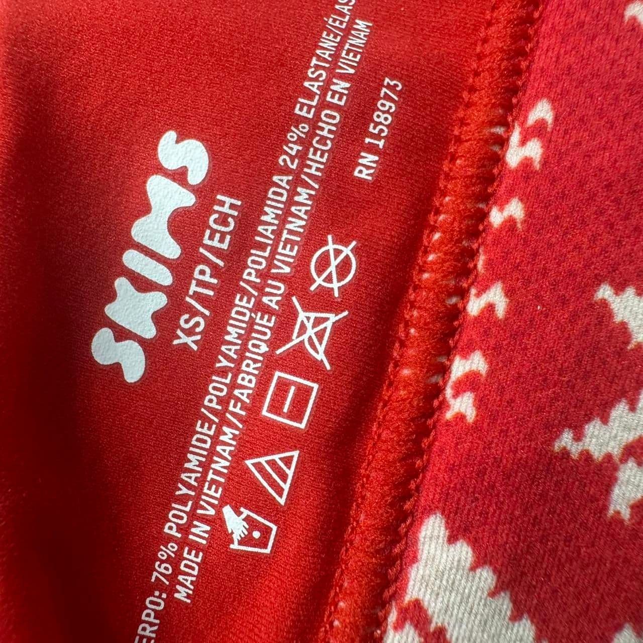 Skims Women's Red Bra - Thumbnail 3