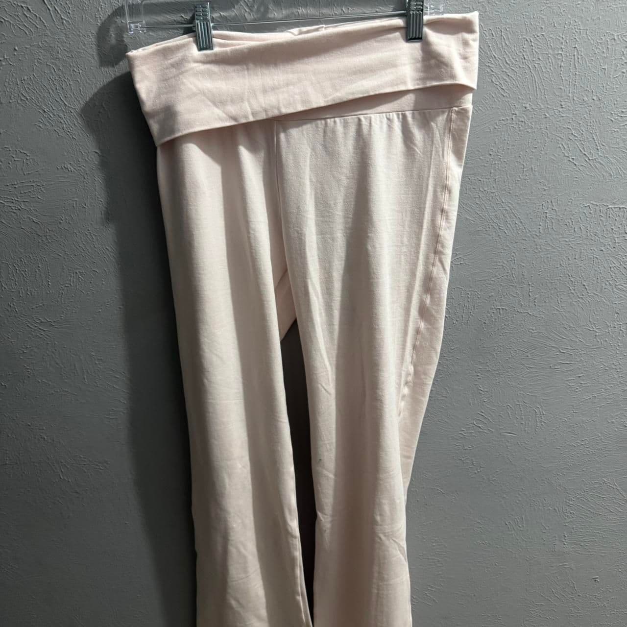 Skims Women's Pink foldover pants
