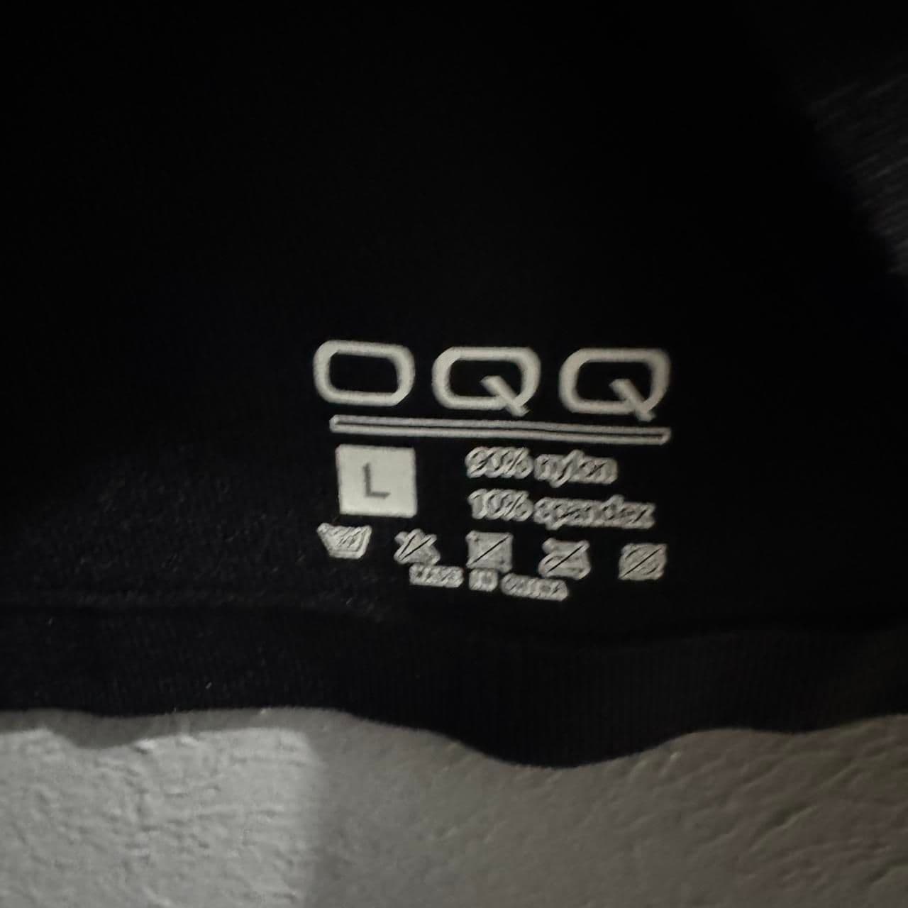OQQ Women's Black Shirt - Thumbnail 3