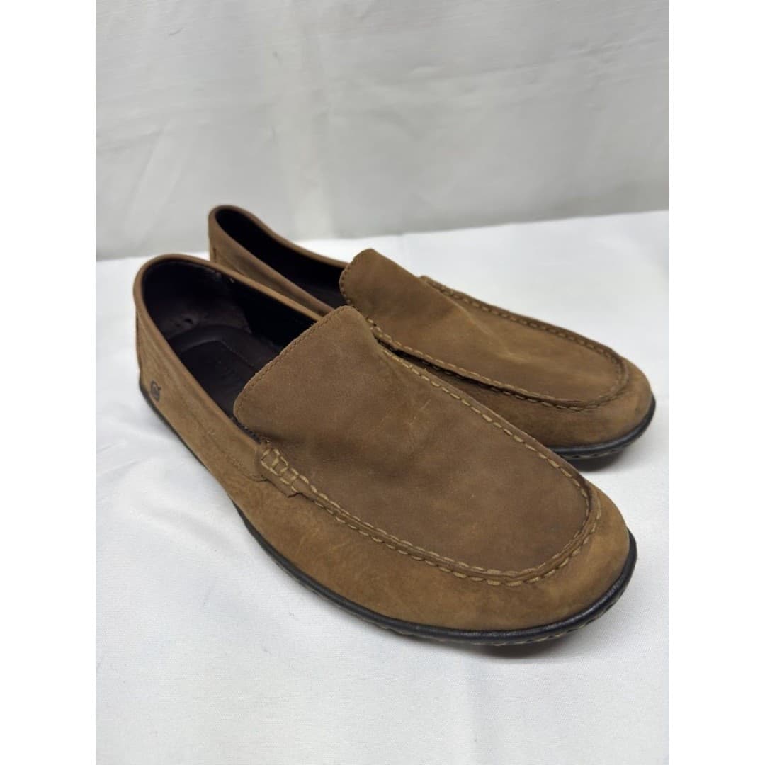 Born Suede Slip On Casual Loafers Brown Mens Shoes Size US 12 | EU 46