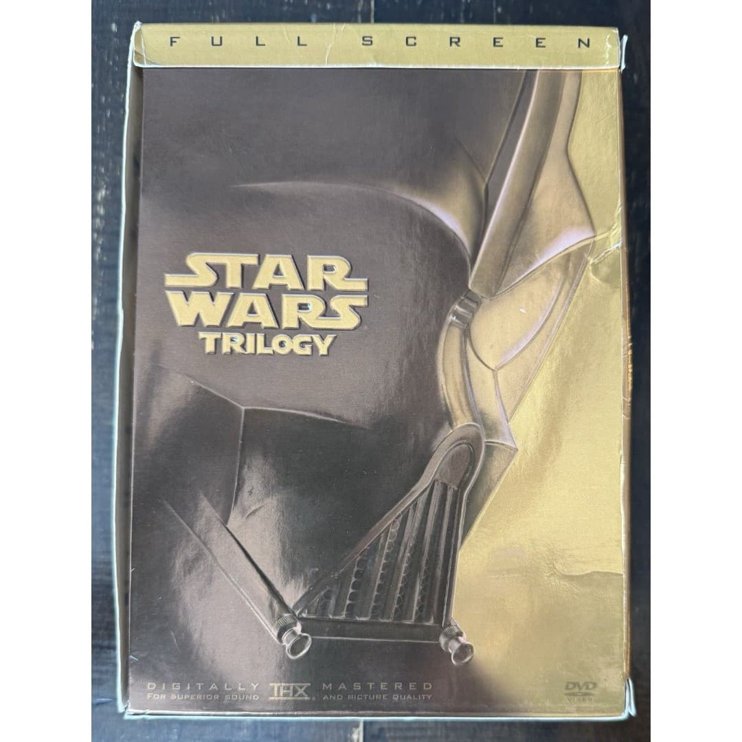 Star Wars Trilogy (DVD, 2004, 4-Disc Set, Full Screen)
