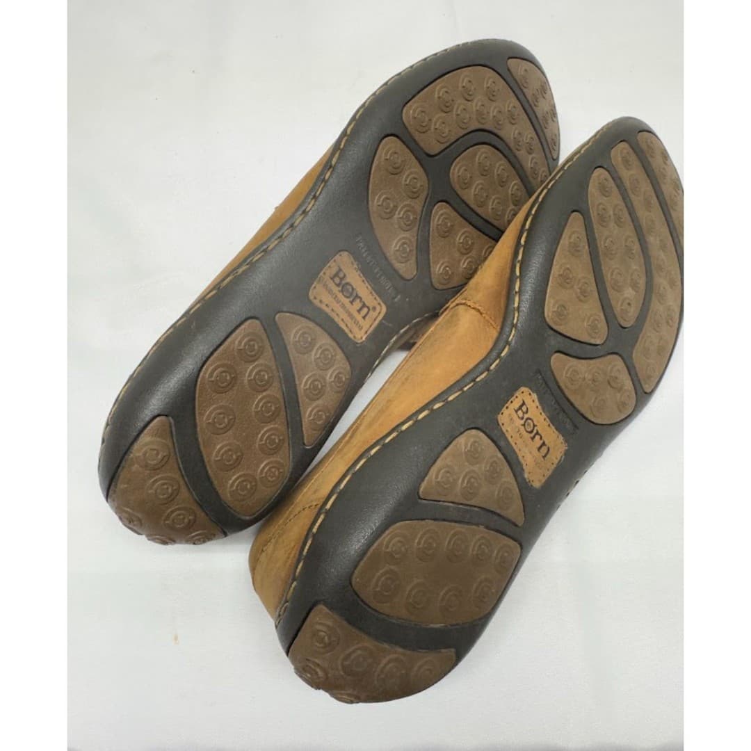 Born Suede Slip On Casual Loafers Brown Mens Shoes Size US 12 | EU 46 - Thumbnail 5