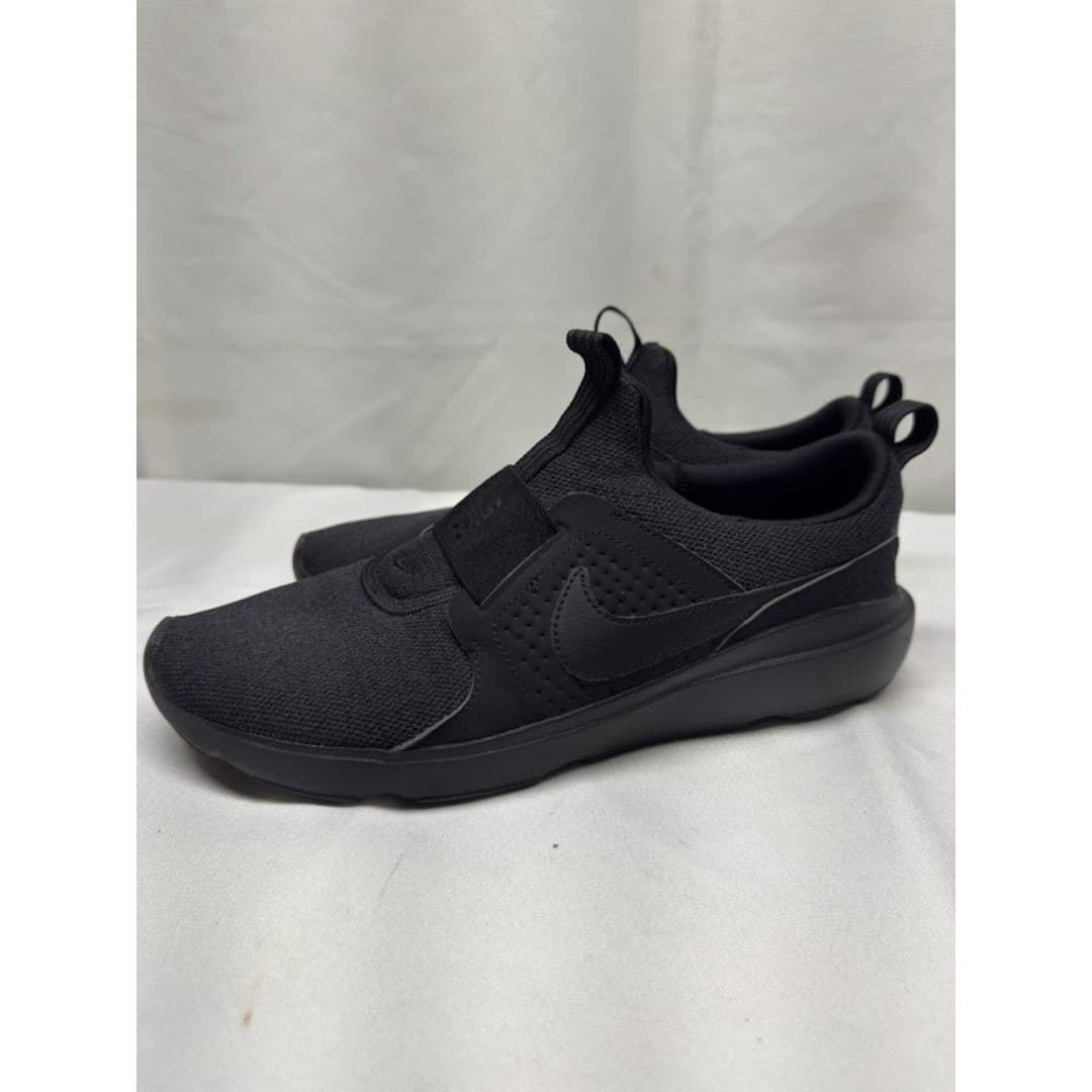 New Nike Shoes Mens 11 AD Comfort Slip On Sneakers Black Low Top DJ0999-003 - Thumbnail 2