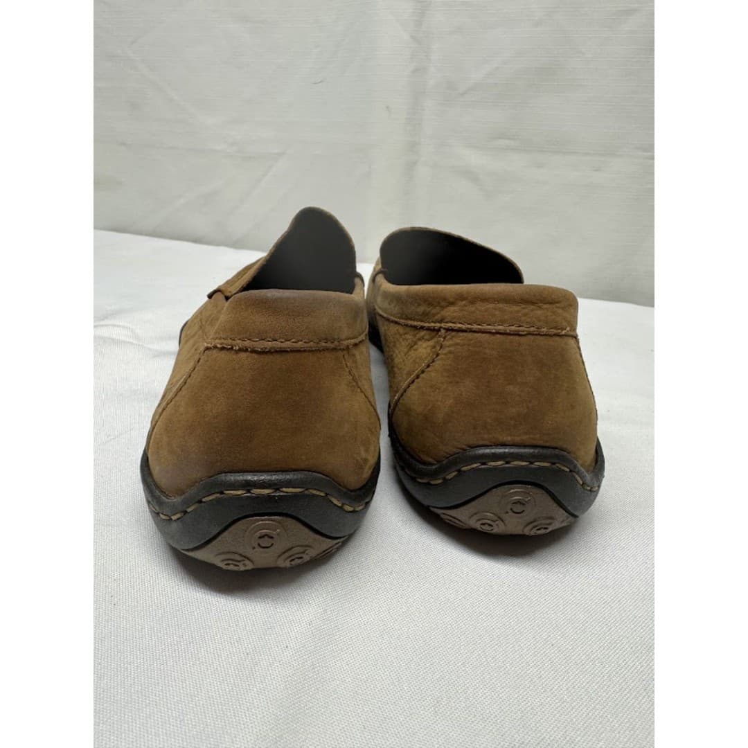 Born Suede Slip On Casual Loafers Brown Mens Shoes Size US 12 | EU 46 - Thumbnail 4