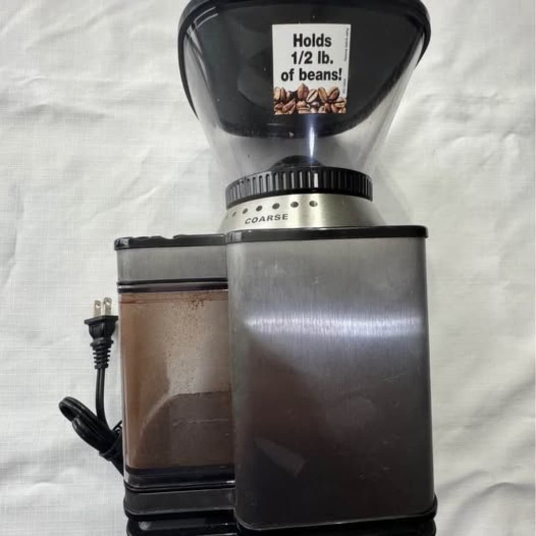 Cuisinart Supreme Grind Automatic Burr Mill Coffee Grinder 1/2 Pound Capacity