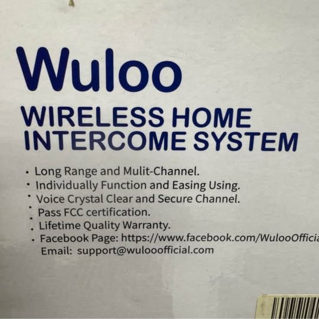 Wuloo Wireless Intercom 4 Pack - Thumbnail 2