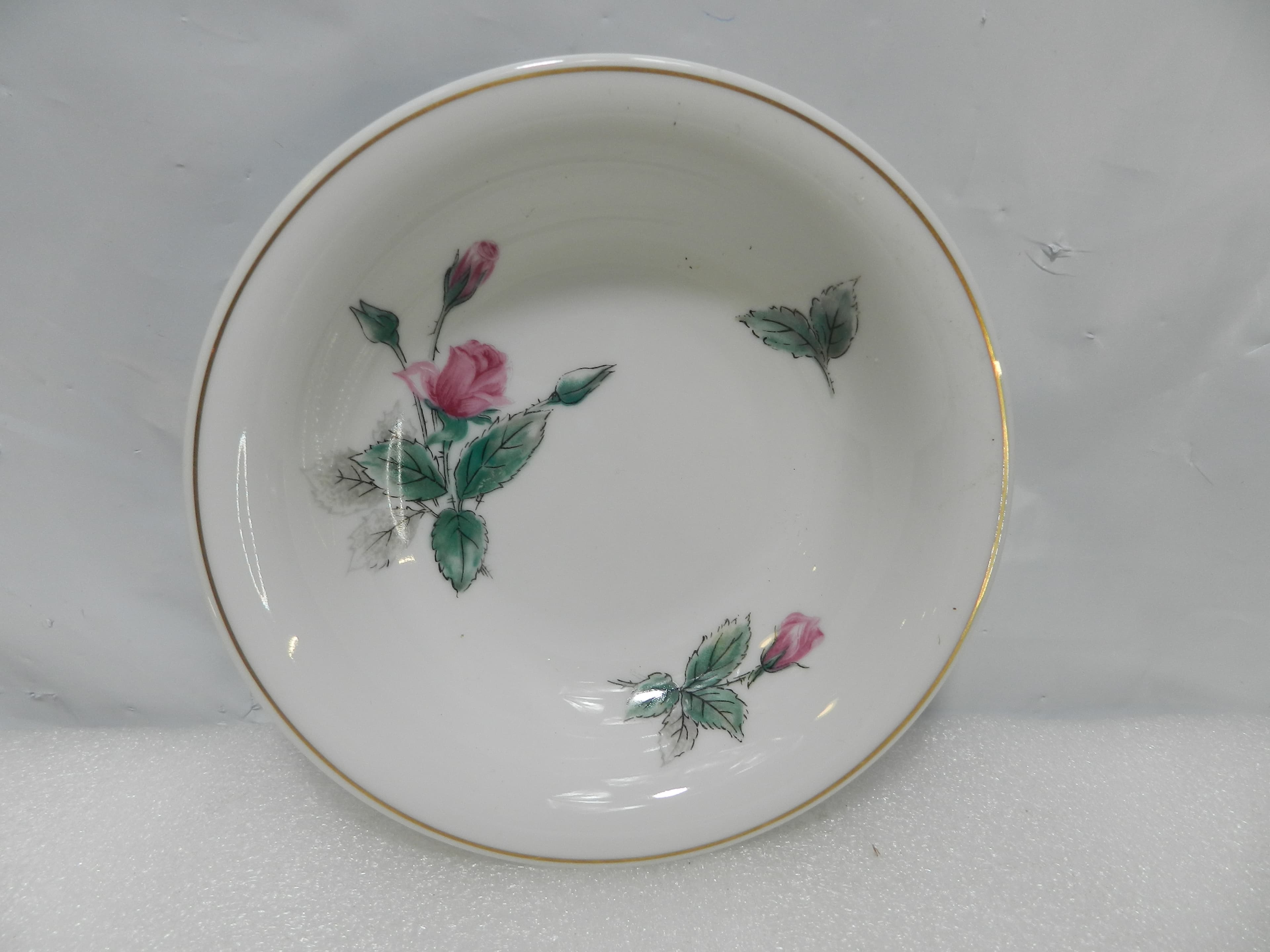 20Pc Rosenthal Continental Victorian Rose Dinner Ware China Gold Rim Rose (P84J) - Thumbnail 10