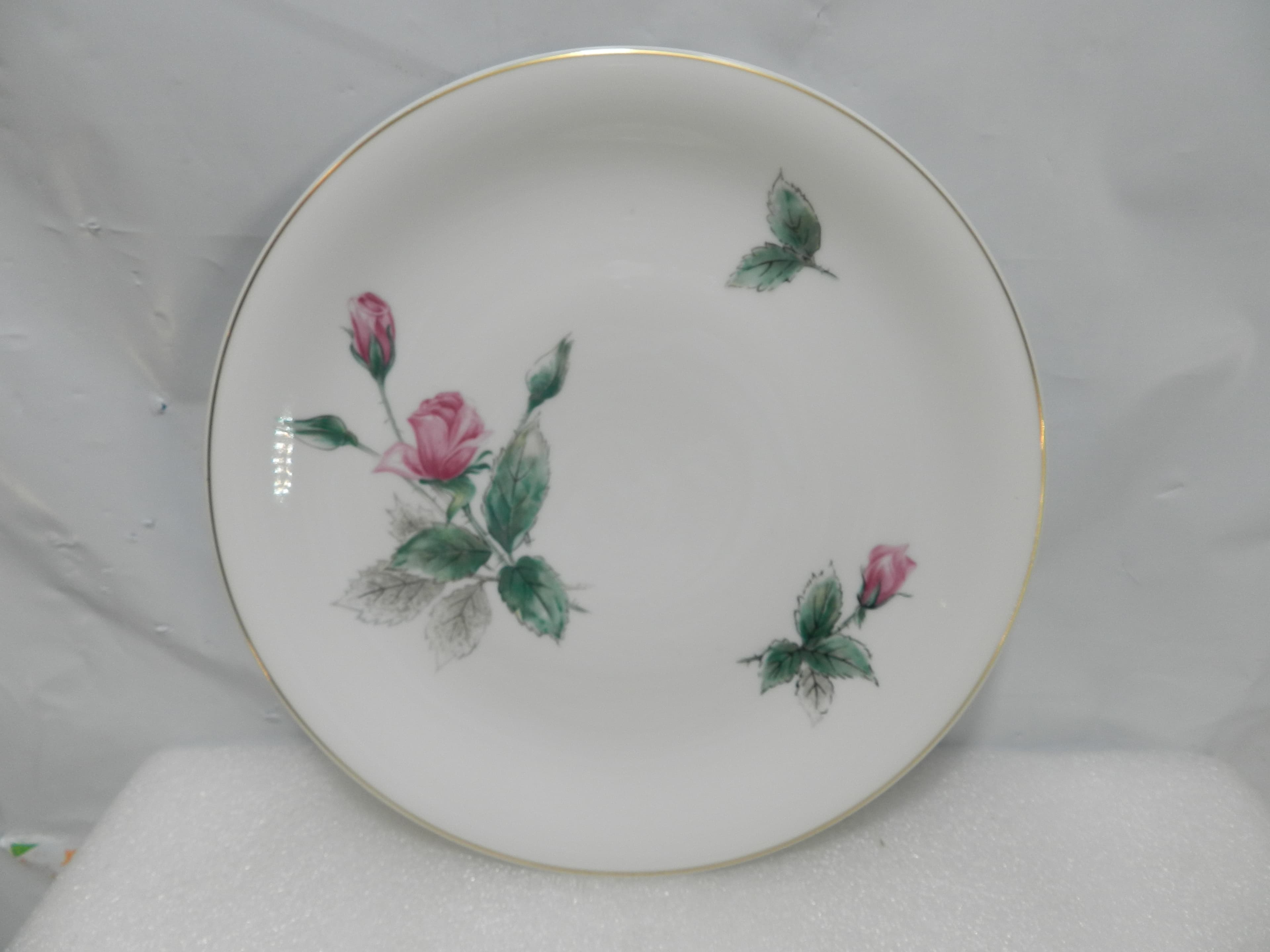 20Pc Rosenthal Continental Victorian Rose Dinner Ware China Gold Rim Rose (P84J) - Thumbnail 8