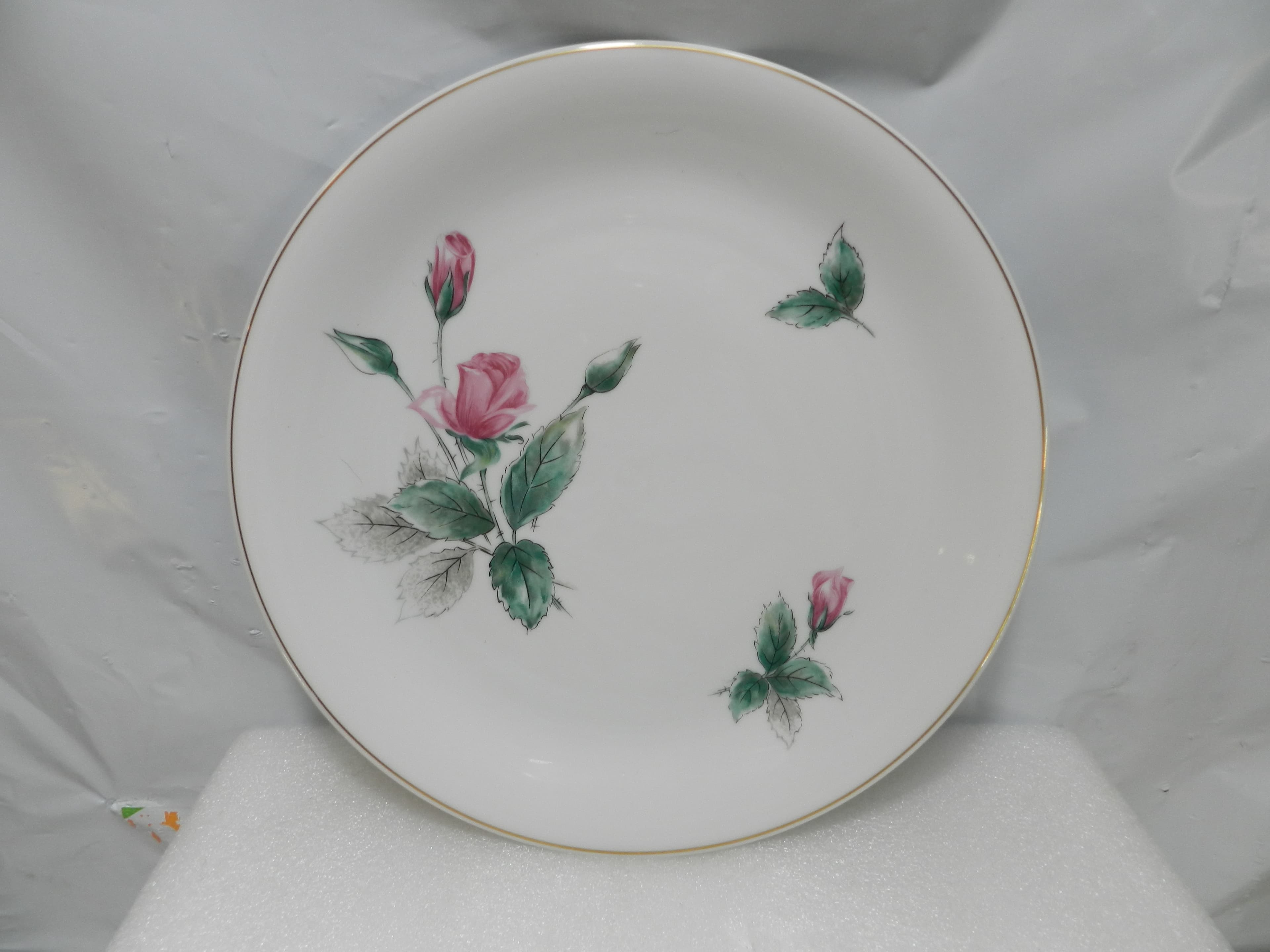 20Pc Rosenthal Continental Victorian Rose Dinner Ware China Gold Rim Rose (P84J) - Thumbnail 6