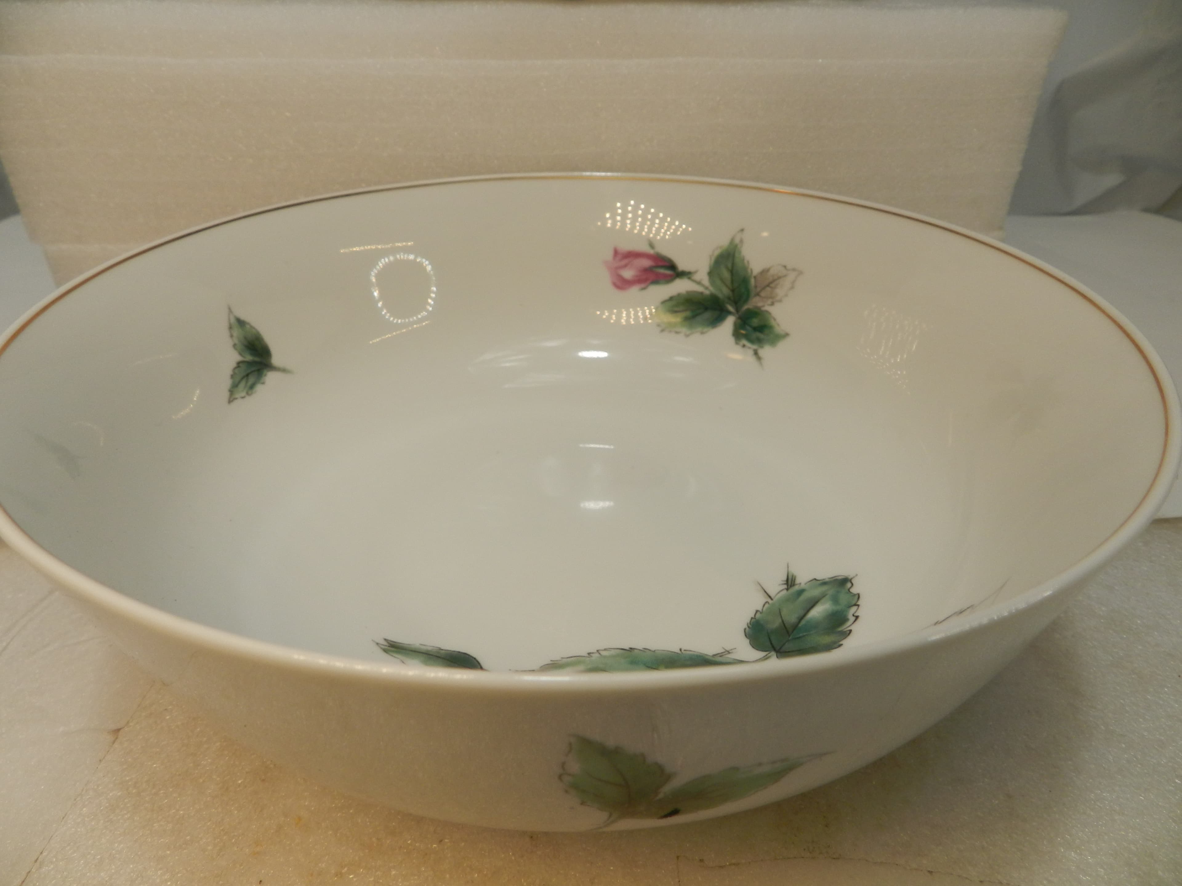 5 Pc Rosenthal Continental Victorian Rose Dinnerware China Serving Set (P86J) - Thumbnail 3