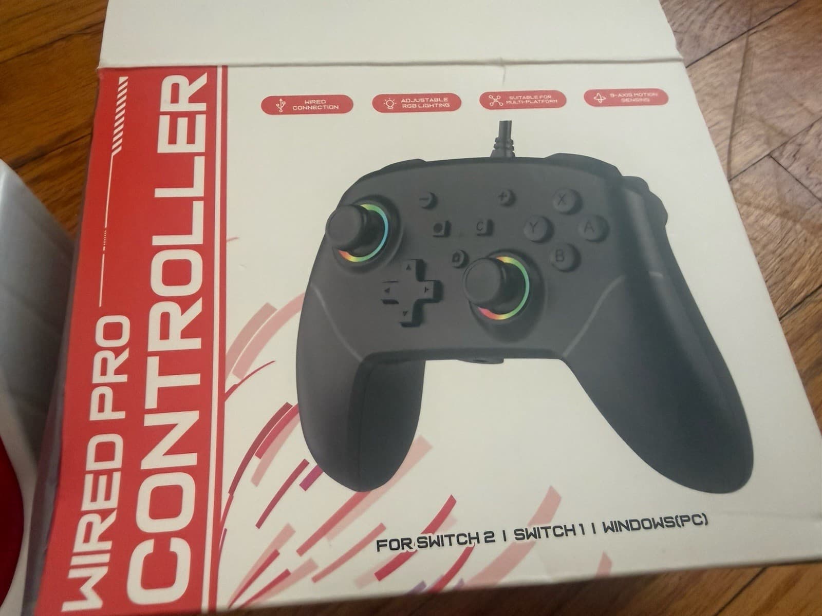 Wired Pro Controller Nintendo Switch Abxy Button Layout - Thumbnail 2
