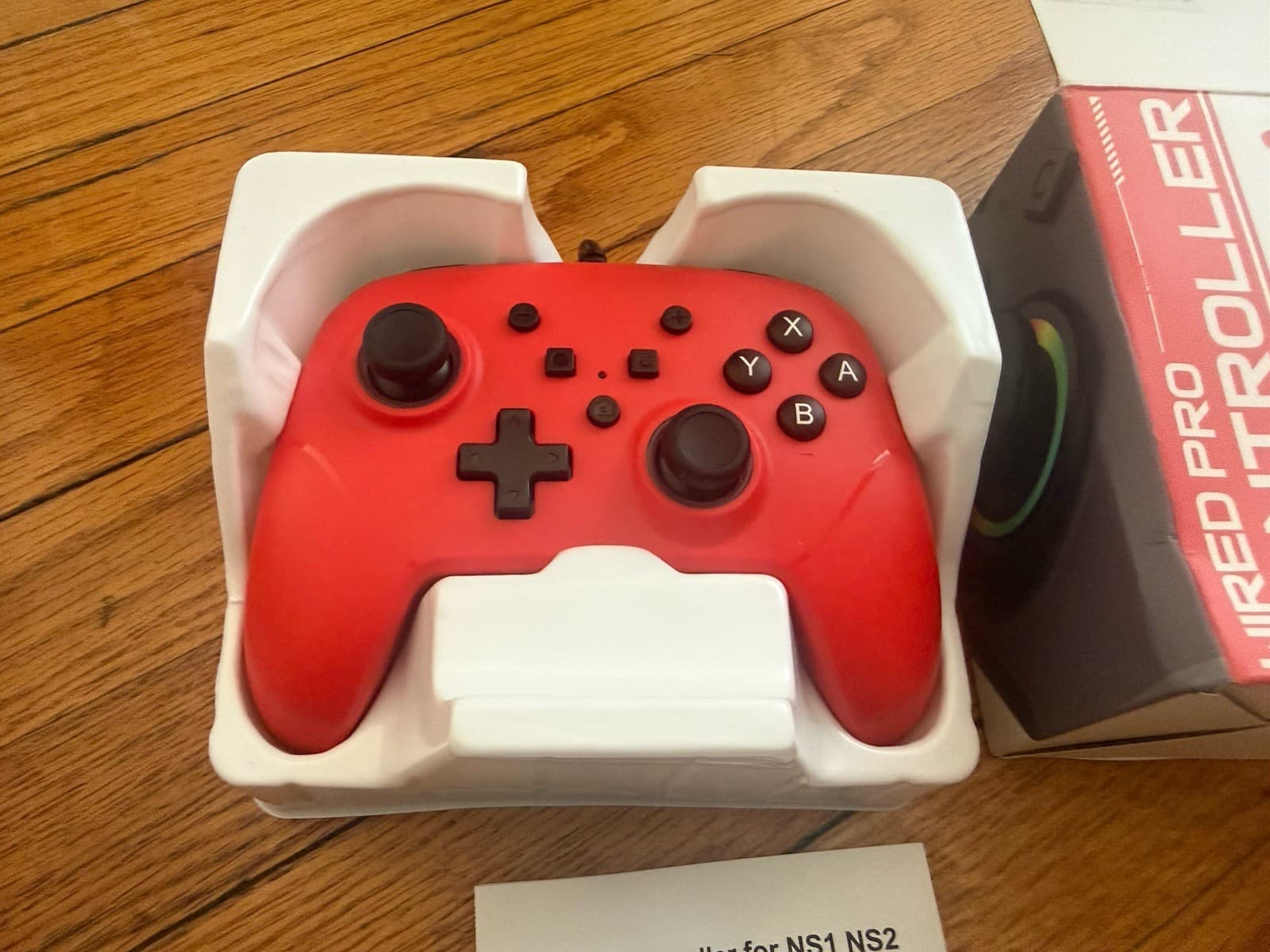 Wired Pro Controller Nintendo Switch Abxy Button Layout - Thumbnail 3