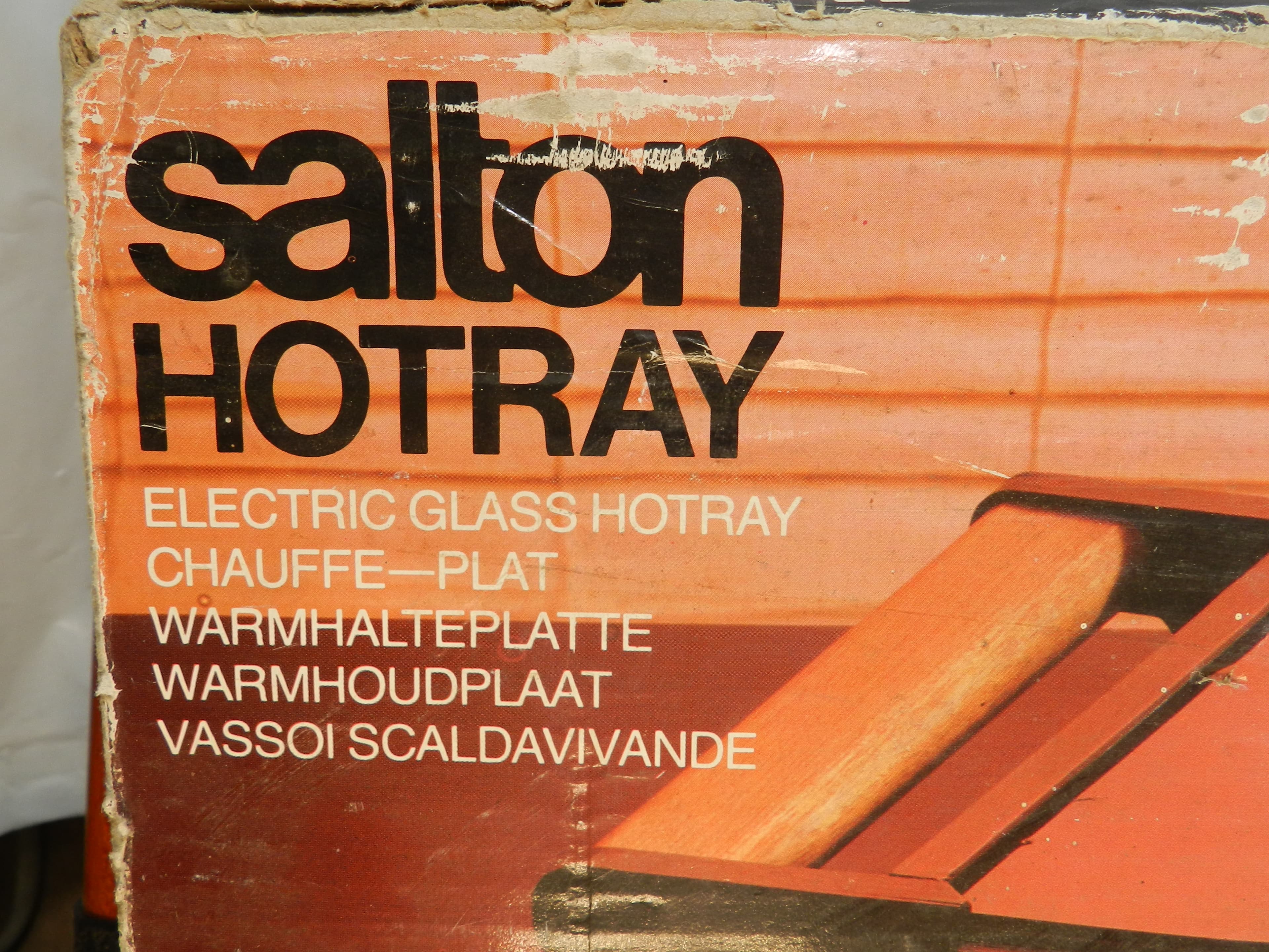 Vintage Salton Hotray Electric Glass Warming Tray 8.74″ x 28.39″ x 2.20″ HA3 P88 - Thumbnail 5