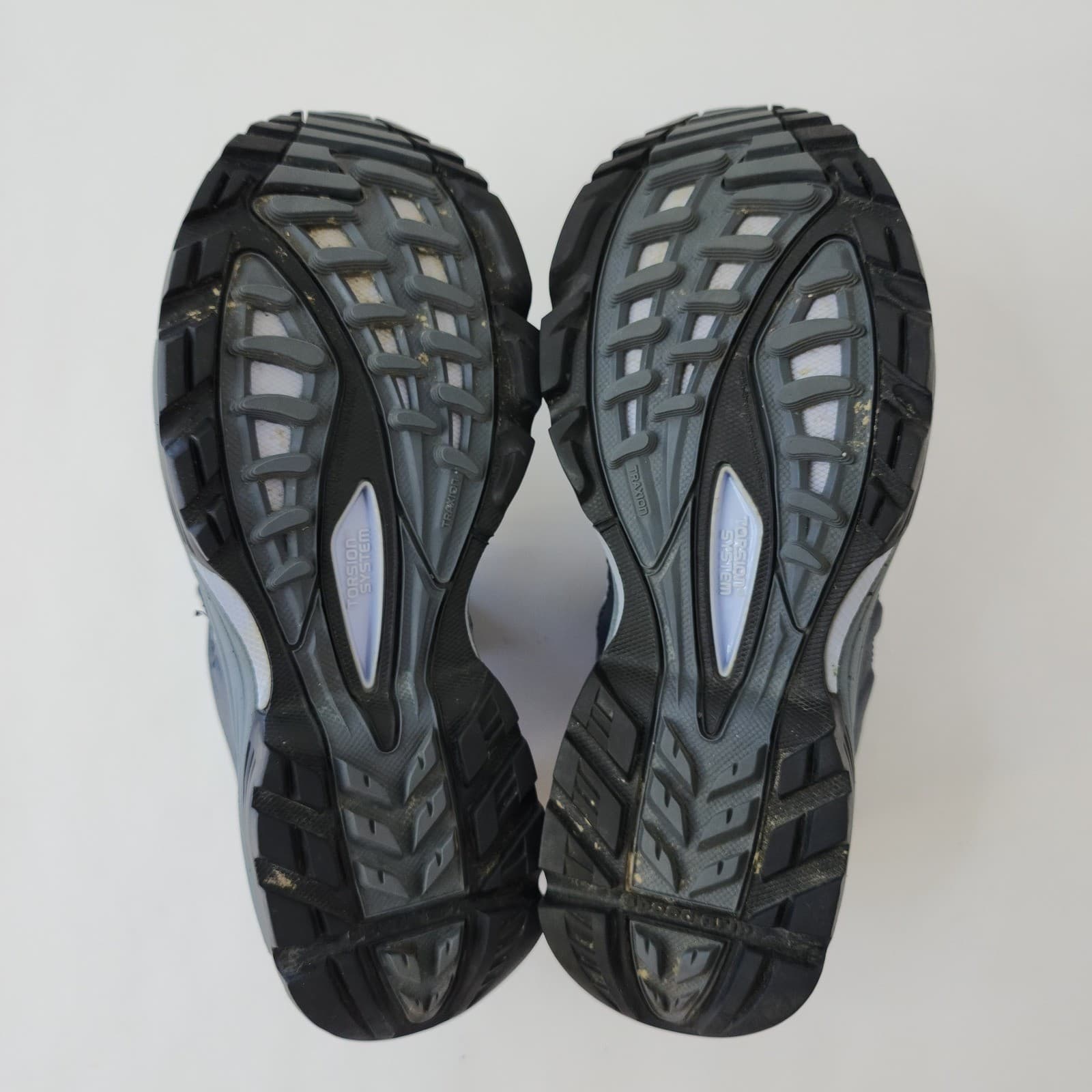 Adidas Adiprene Trail Running Shoes Men's 7 Grey Navy Blue - Thumbnail 9