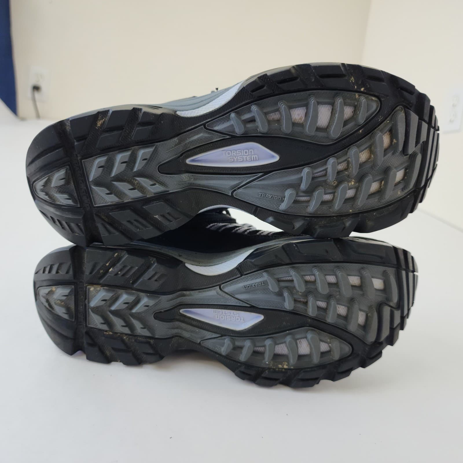 Adidas Adiprene Trail Running Shoes Men's 7 Grey Navy Blue - Thumbnail 7