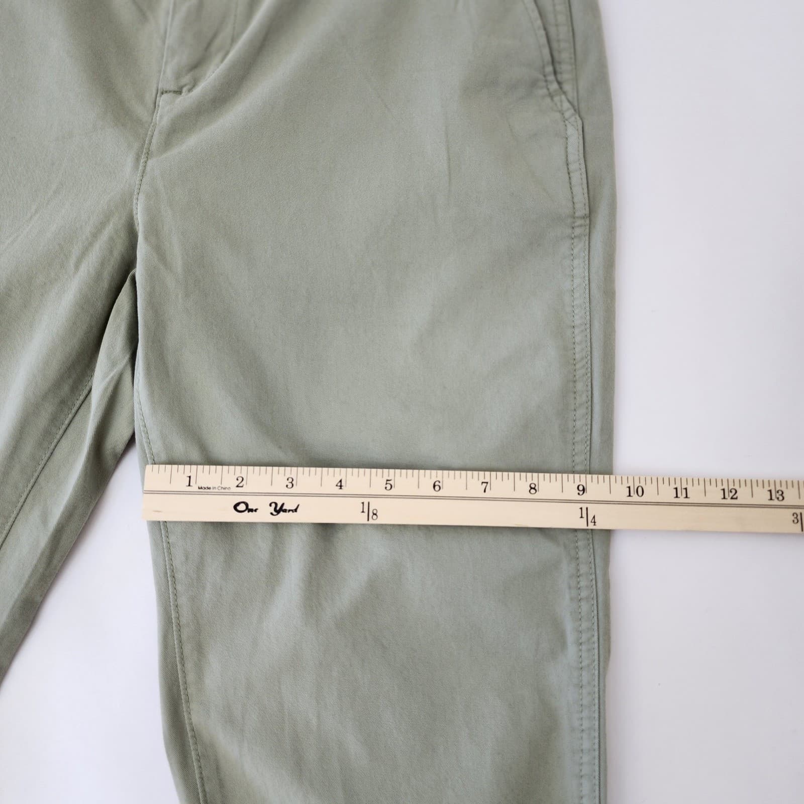 Gap Slim Ankle Pant Green Chino Trousers Womens Size 8 New NWT 1868327 - Thumbnail 3