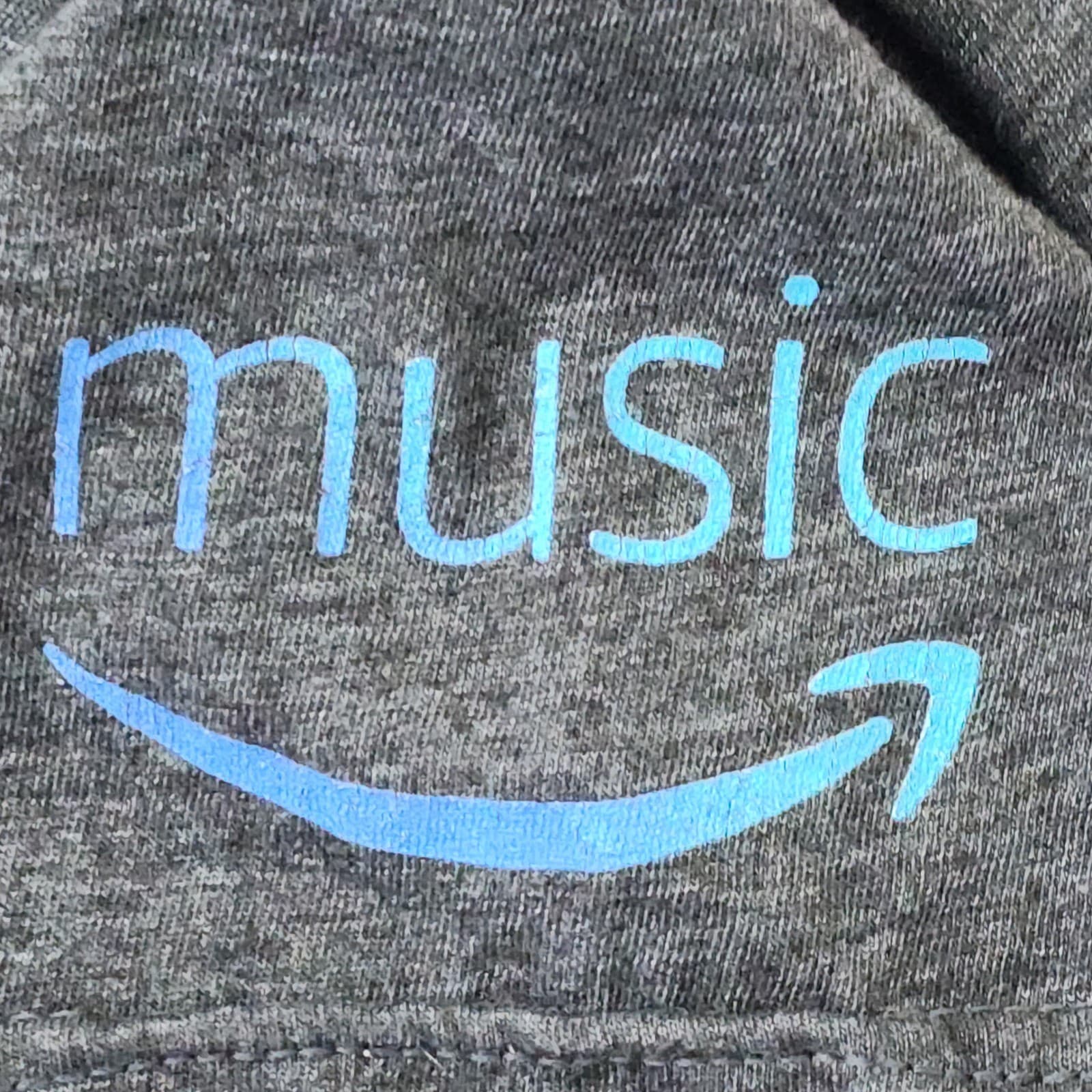 Amazon Music Hawkfire Graphic T-Shirt Mens XL Gray Short Sleeve Promo Tee - Thumbnail 7