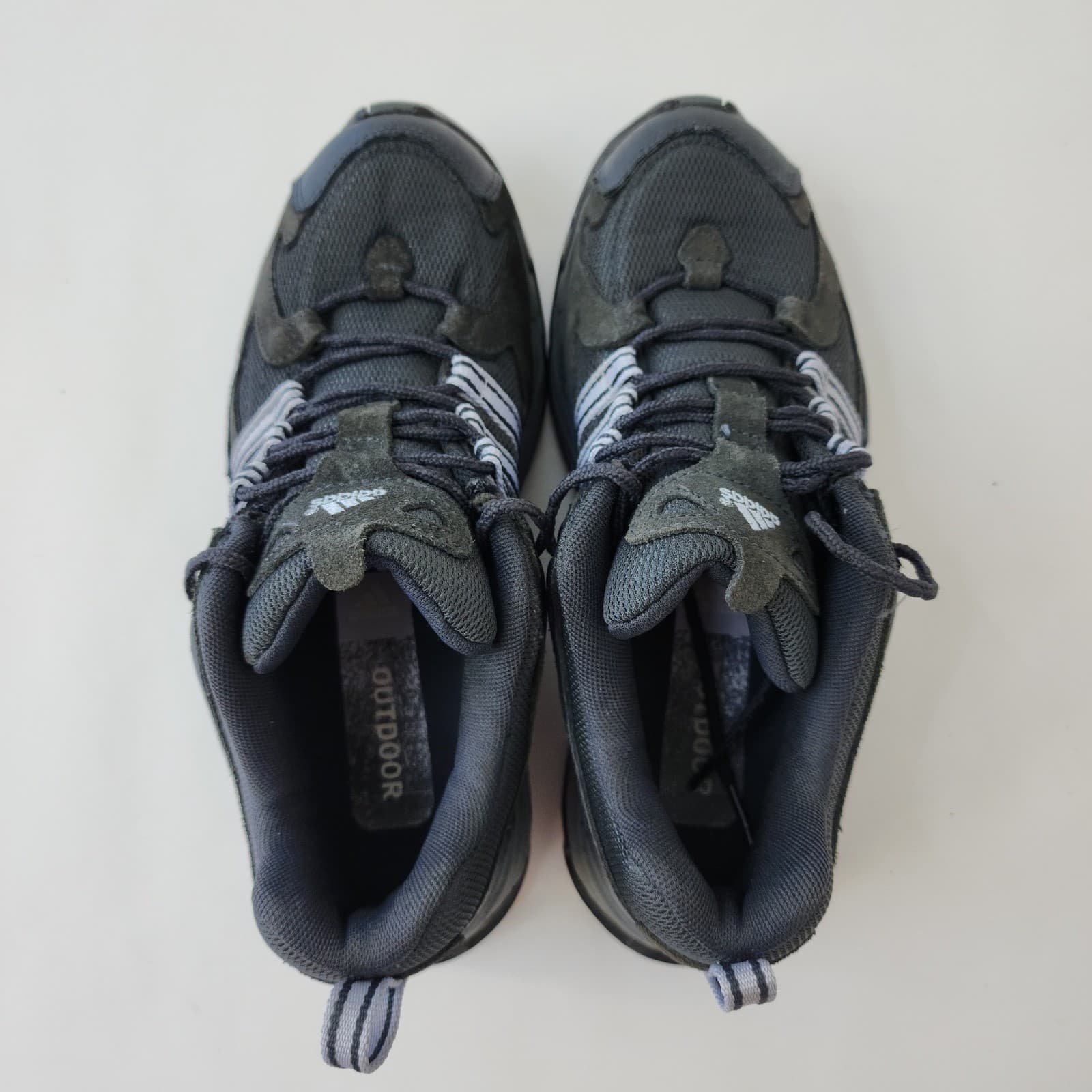 Adidas Adiprene Trail Running Shoes Men's 7 Grey Navy Blue - Thumbnail 13