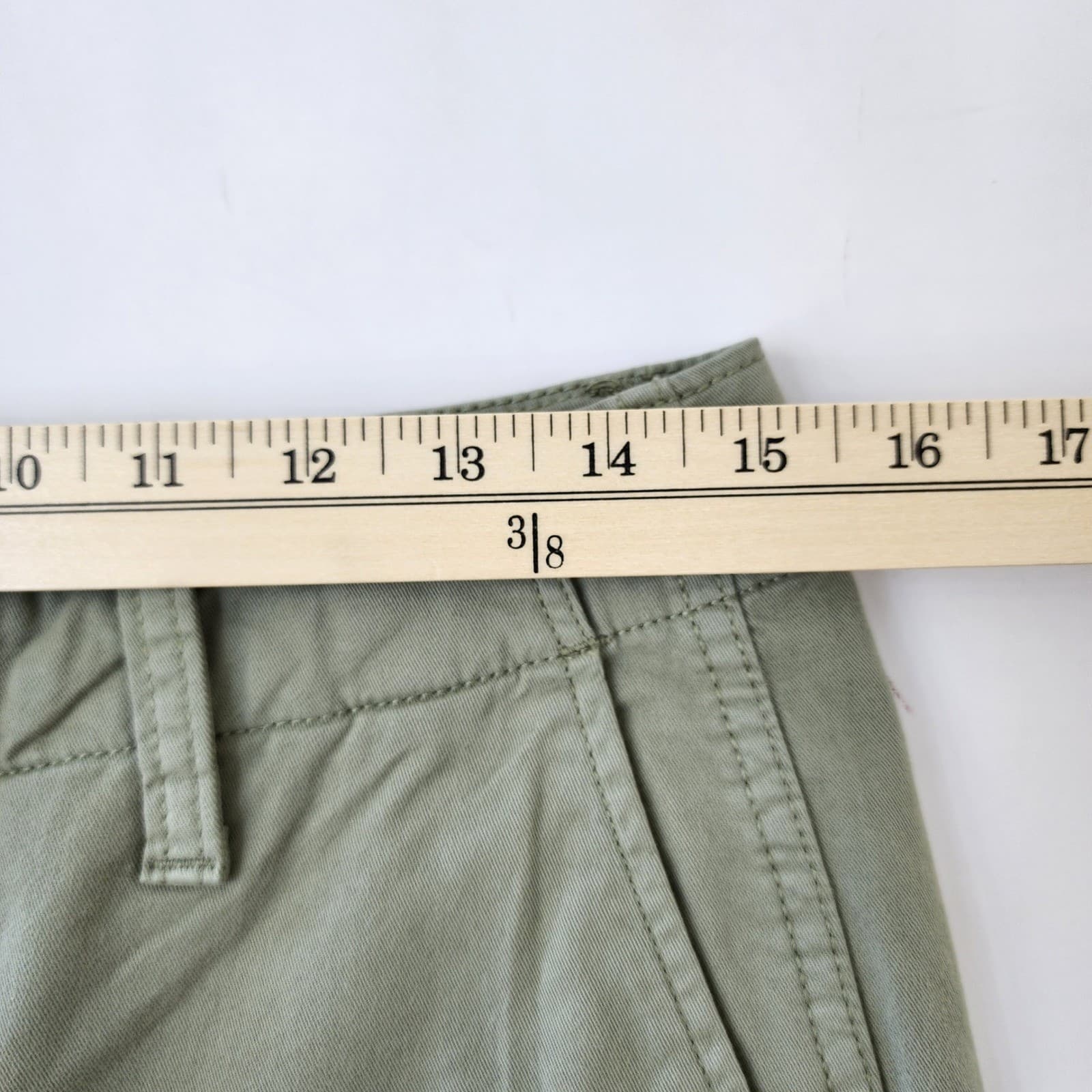 Gap Slim Ankle Pant Green Chino Trousers Womens Size 8 New NWT 1868327 - Thumbnail 7