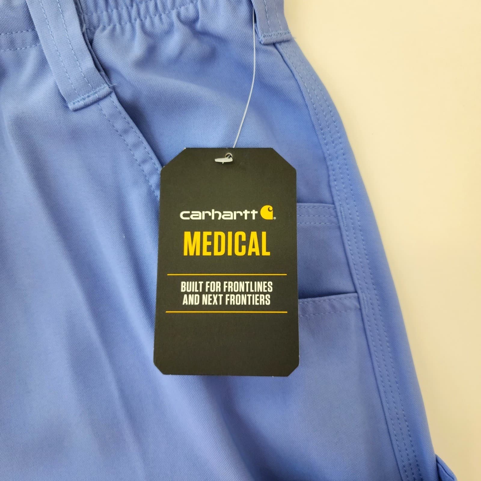 Carhartt Medical Liberty Scrub Pants Men Tall XL Blue Cargo C55037 NWT - Thumbnail 3