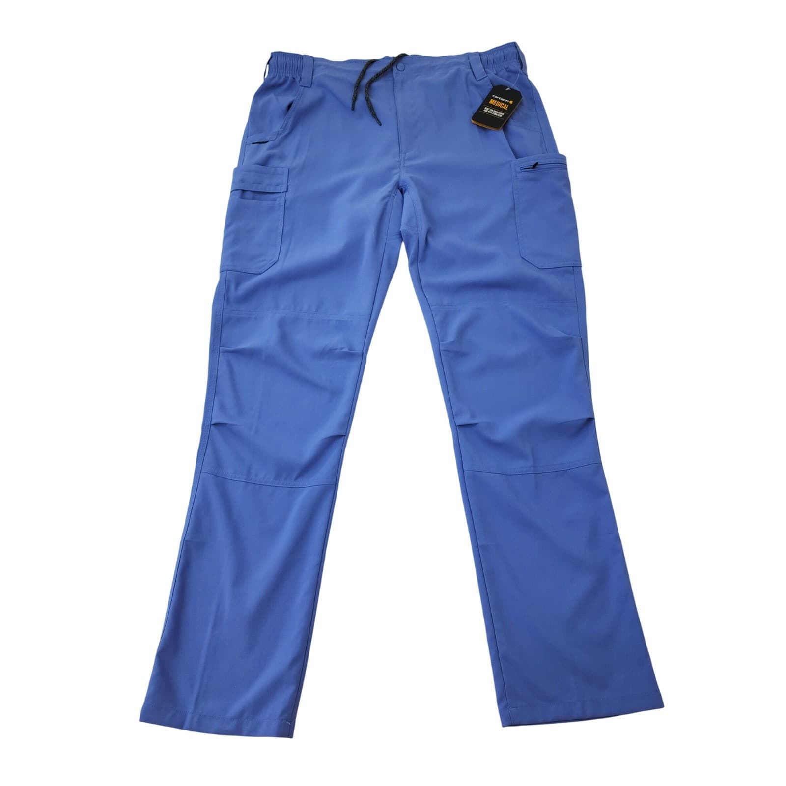 Carhartt Medical Liberty Scrub Pants Men Tall XL Blue Cargo C55037 NWT