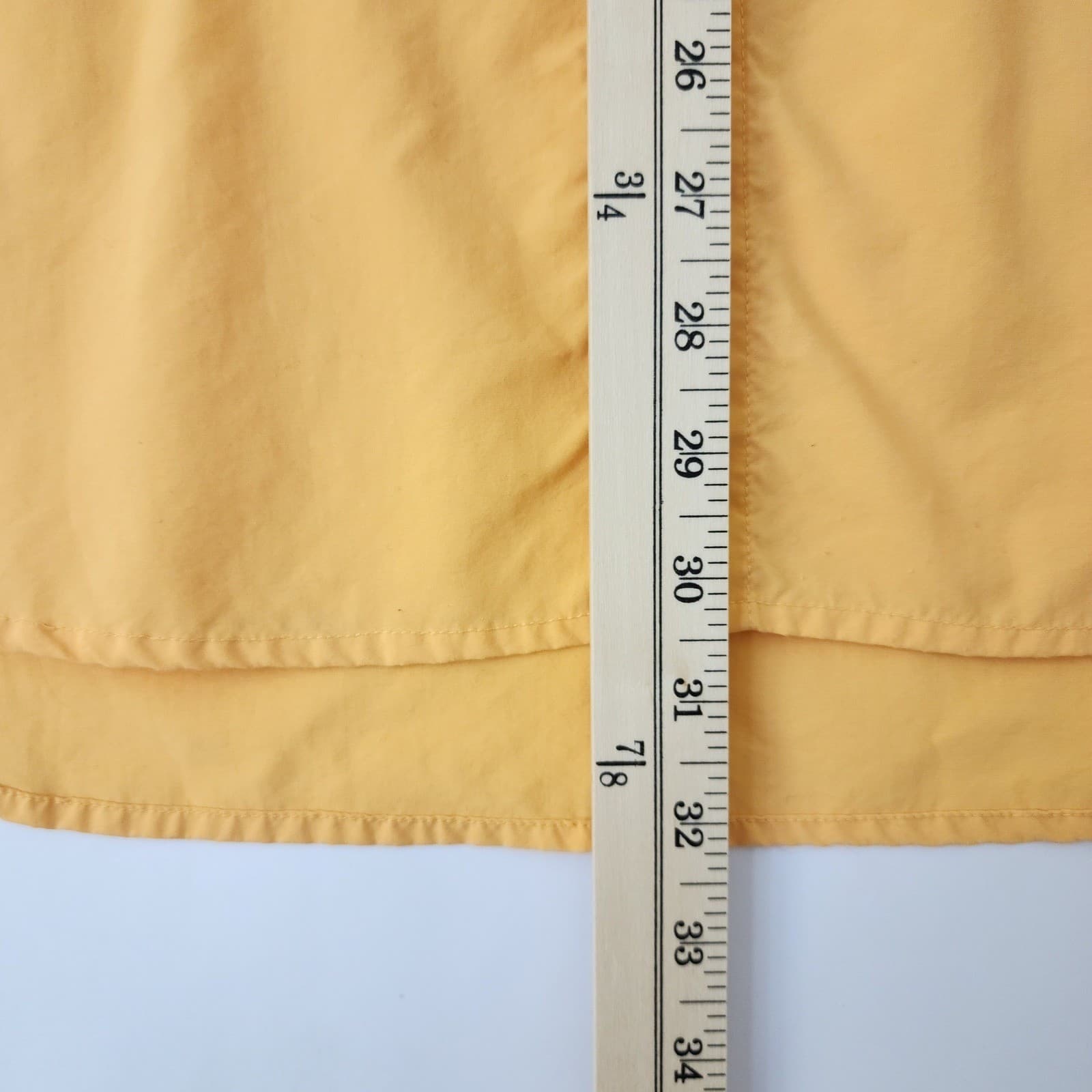 Columbia PFG Mens Large Yellow Short Sleeve Fishing Shirt Button Down Ventilated - Thumbnail 2