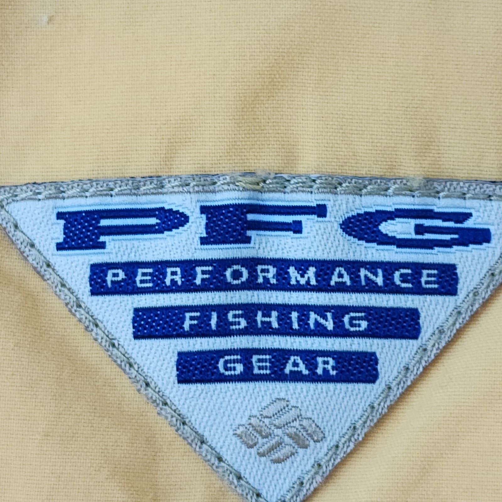 Columbia PFG Mens Large Yellow Short Sleeve Fishing Shirt Button Down Ventilated - Thumbnail 8