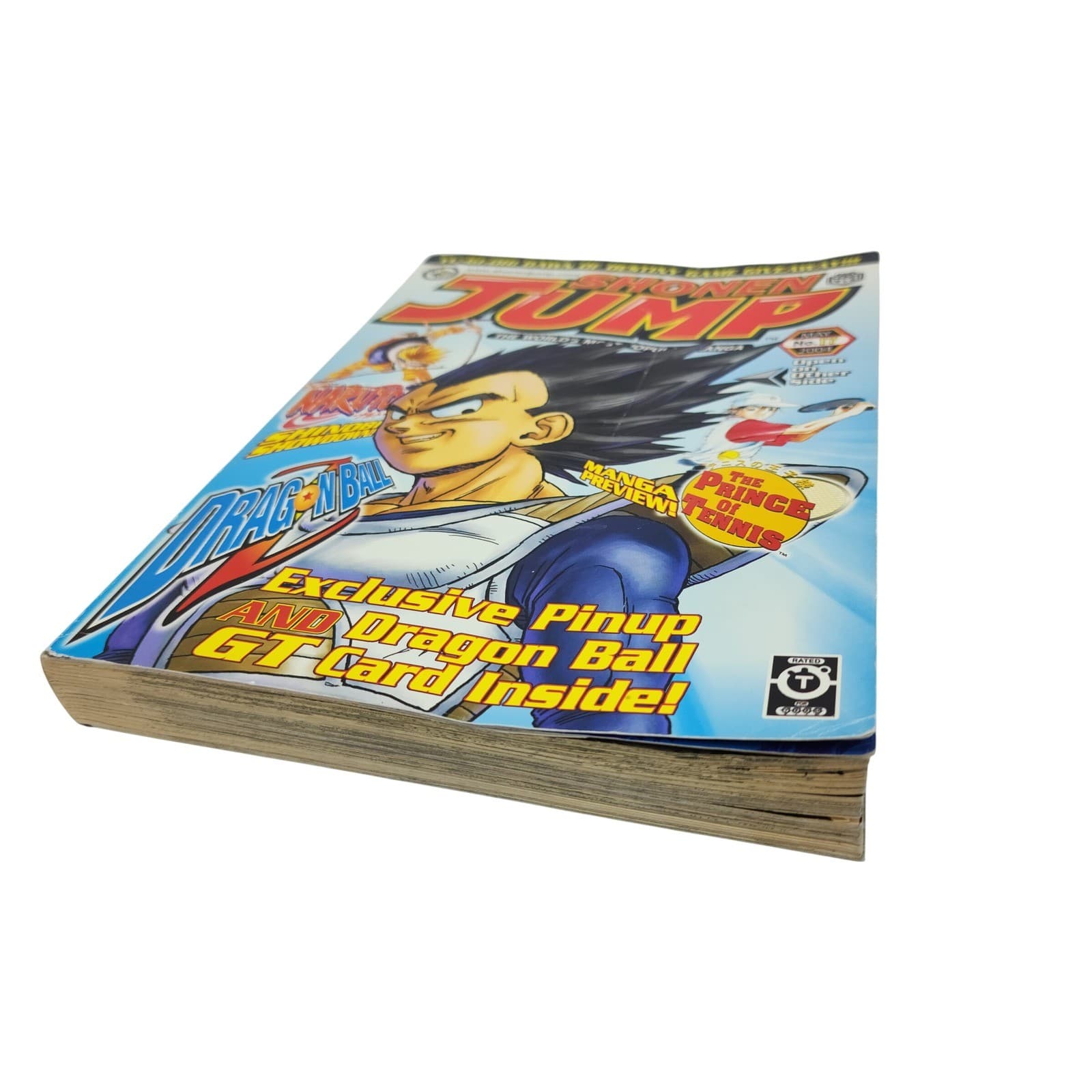 Shonen Jump Magazine May 2004 No 17 Dragon Ball Z Vegeta Naruto Prince of Tennis - Thumbnail 2
