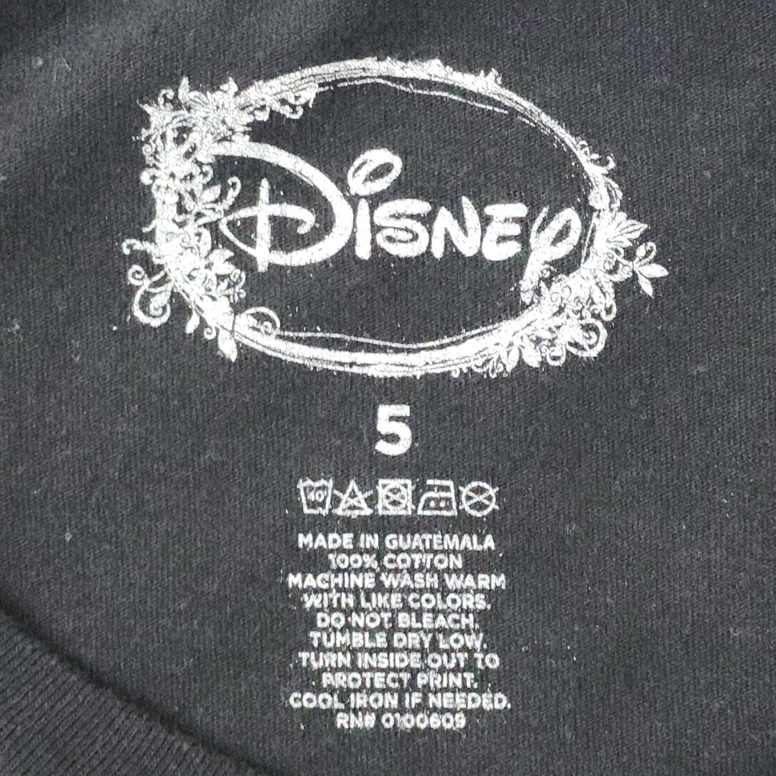 Disney Villain Graphic Tee Size 5X Black 100% Cotton Short Sleeve T-Shirt - Thumbnail 6