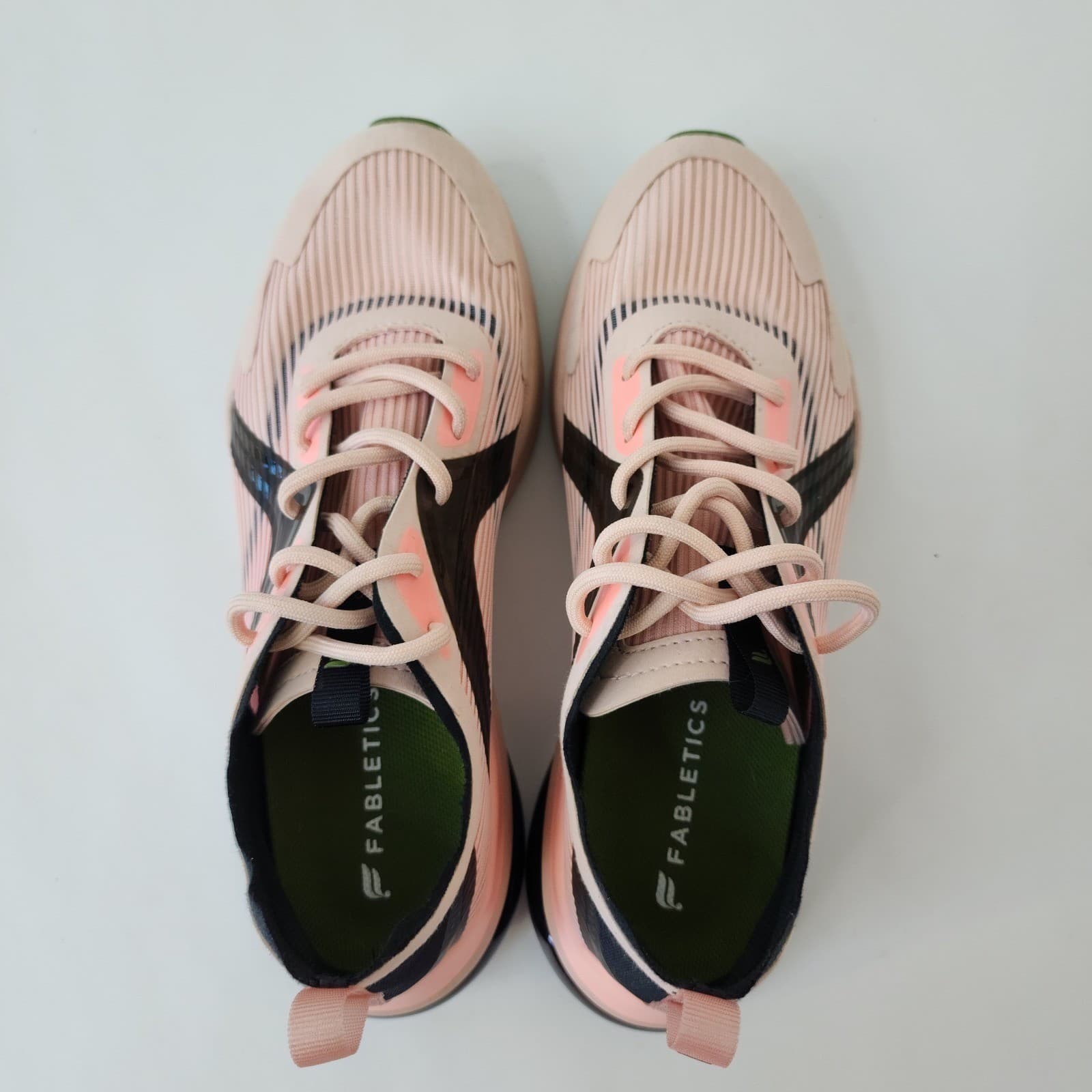 Fabletics Womens Pink Black Training Sneakers Air Cushion Athletic Shoes - Thumbnail 7