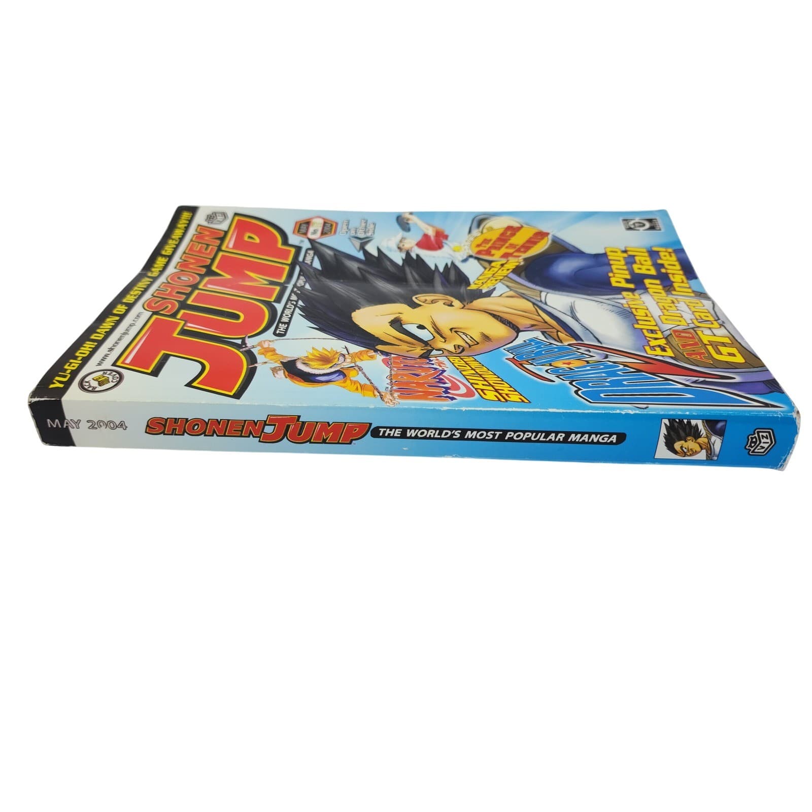 Shonen Jump Magazine May 2004 No 17 Dragon Ball Z Vegeta Naruto Prince of Tennis - Thumbnail 3