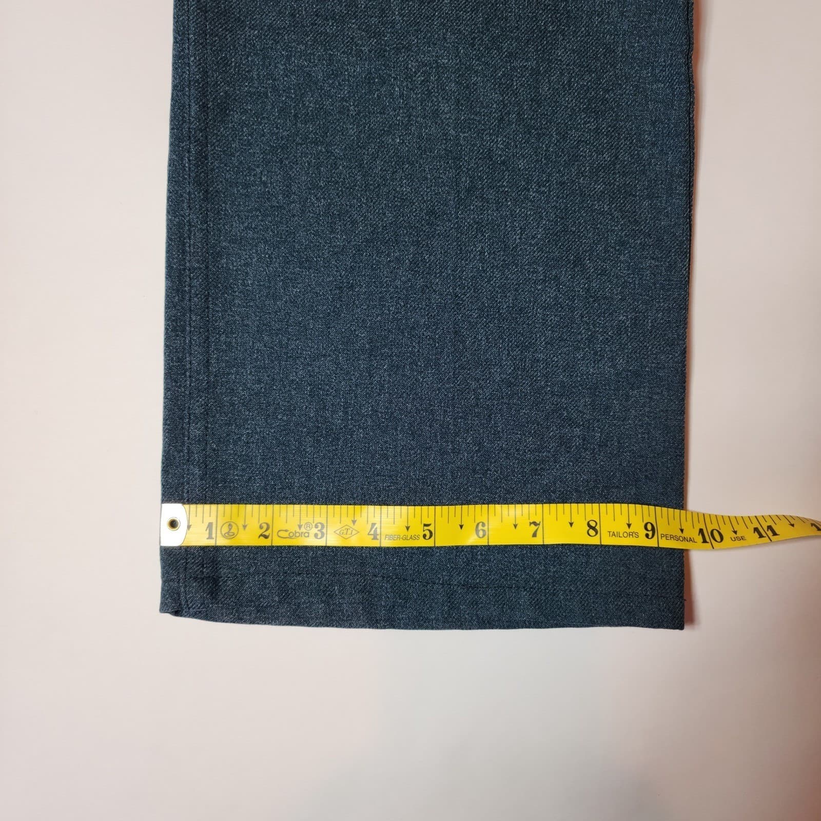 Vintage Levi's Action Slacks Men's 36x32 Blue Dacron Polyester Retro - Thumbnail 7