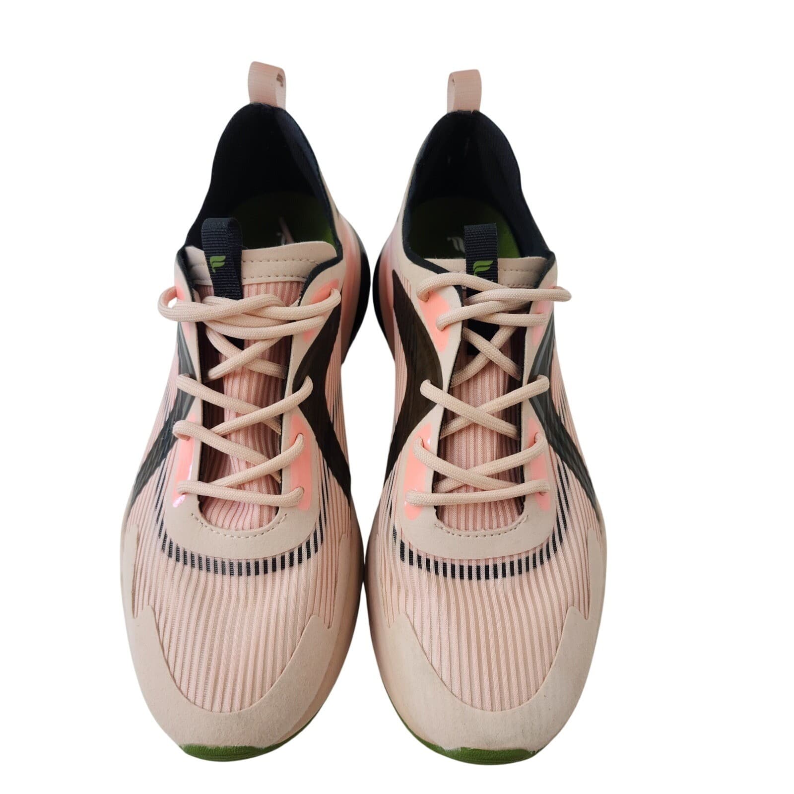 Fabletics Womens Pink Black Training Sneakers Air Cushion Athletic Shoes - Thumbnail 2