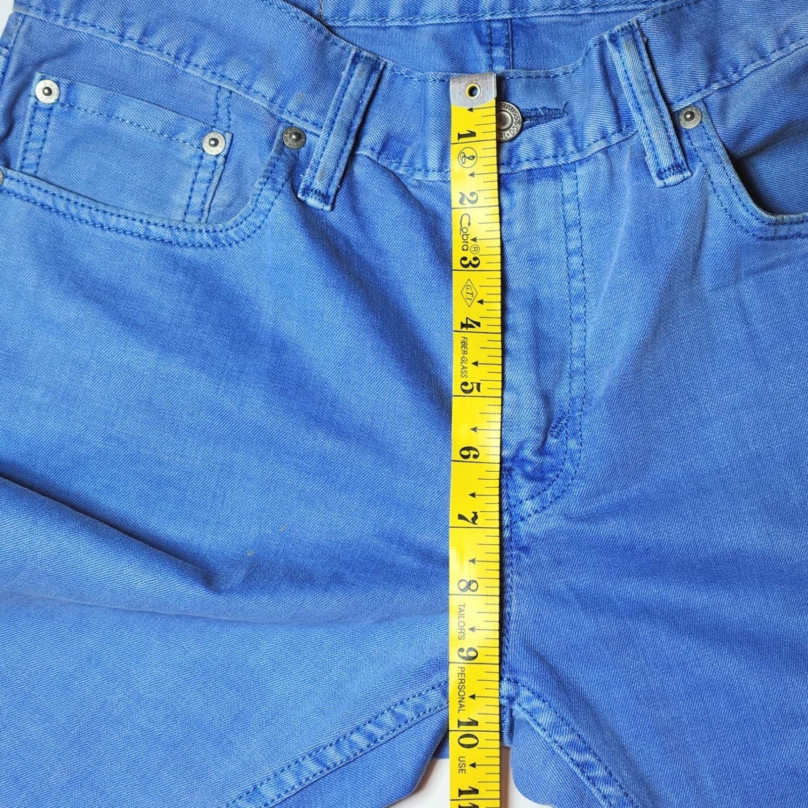 Levi's 514 fit Straight Leg Jeans women's 30x30 Periwinkle Blue Denim - Thumbnail 7