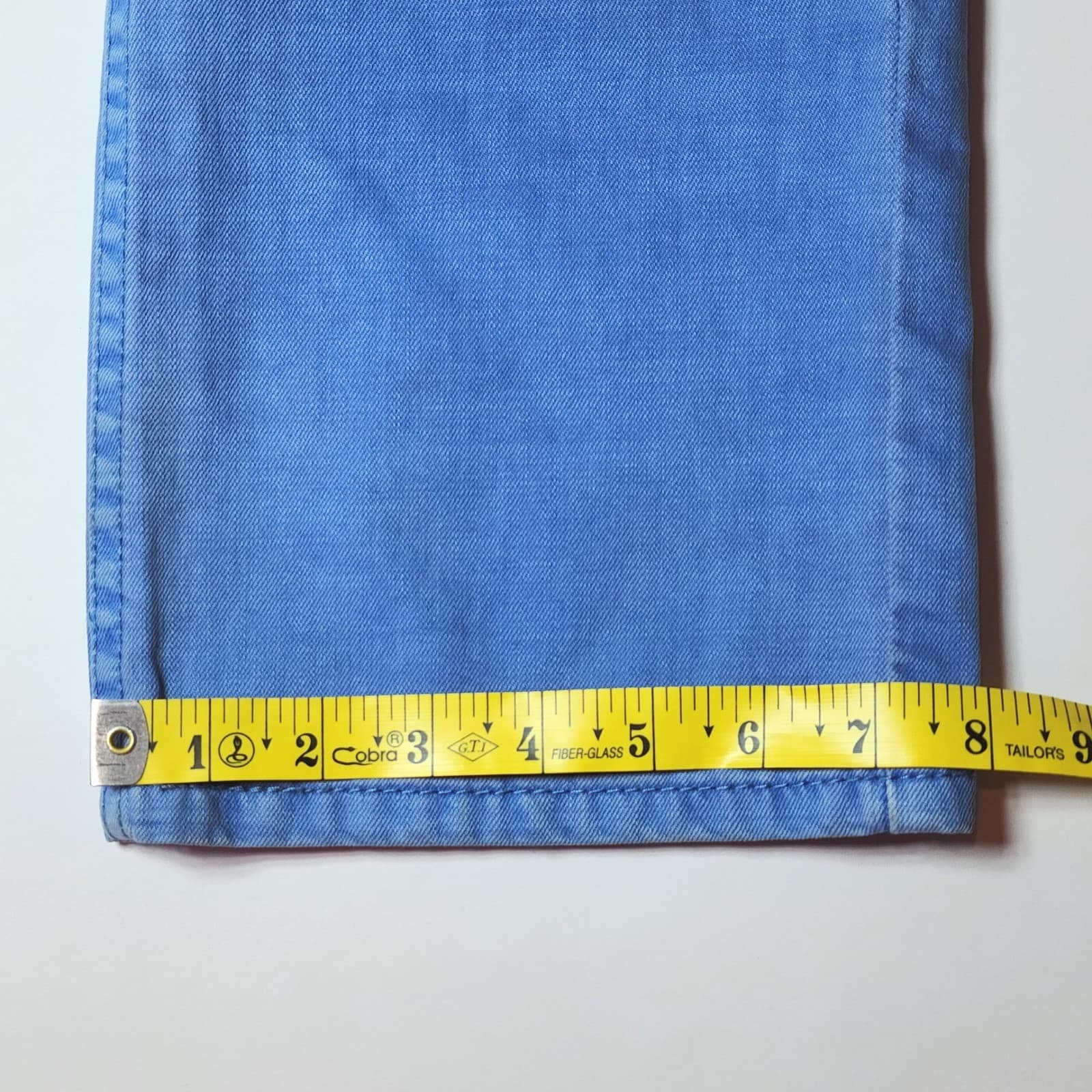 Levi's 514 fit Straight Leg Jeans women's 30x30 Periwinkle Blue Denim - Thumbnail 8
