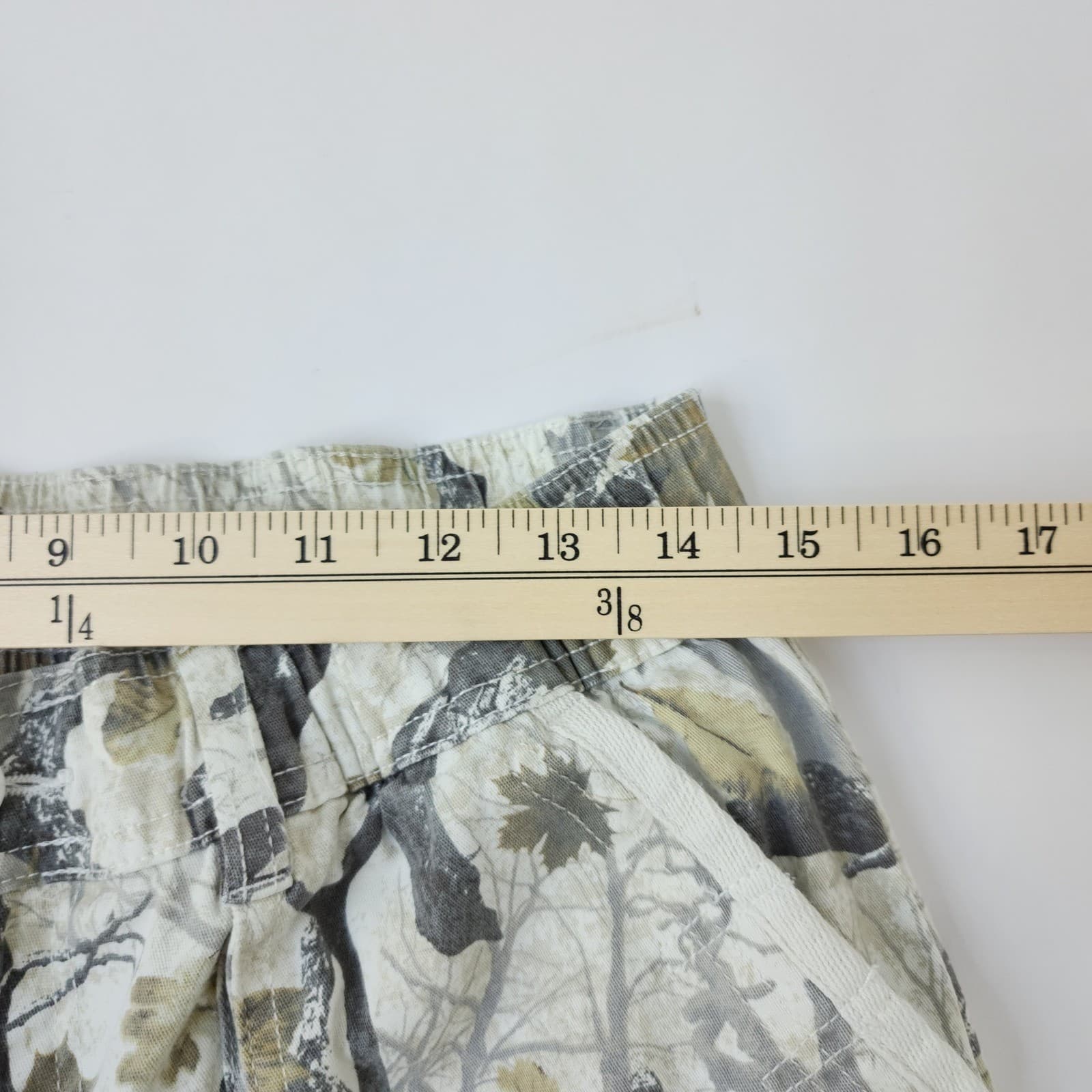 Love & Liberty Womens Real Tree Camo Cargo Jogger Pants Beige Grey Size Medium - Thumbnail 5