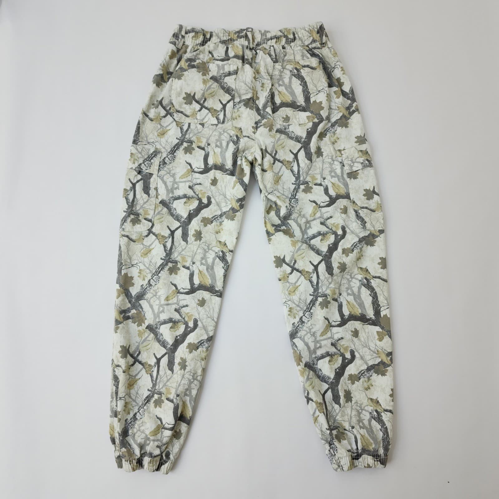 Love & Liberty Womens Real Tree Camo Cargo Jogger Pants Beige Grey Size Medium - Thumbnail 7