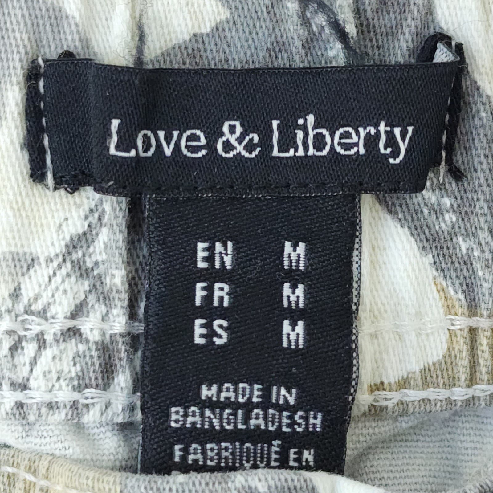 Love & Liberty Womens Real Tree Camo Cargo Jogger Pants Beige Grey Size Medium - Thumbnail 6