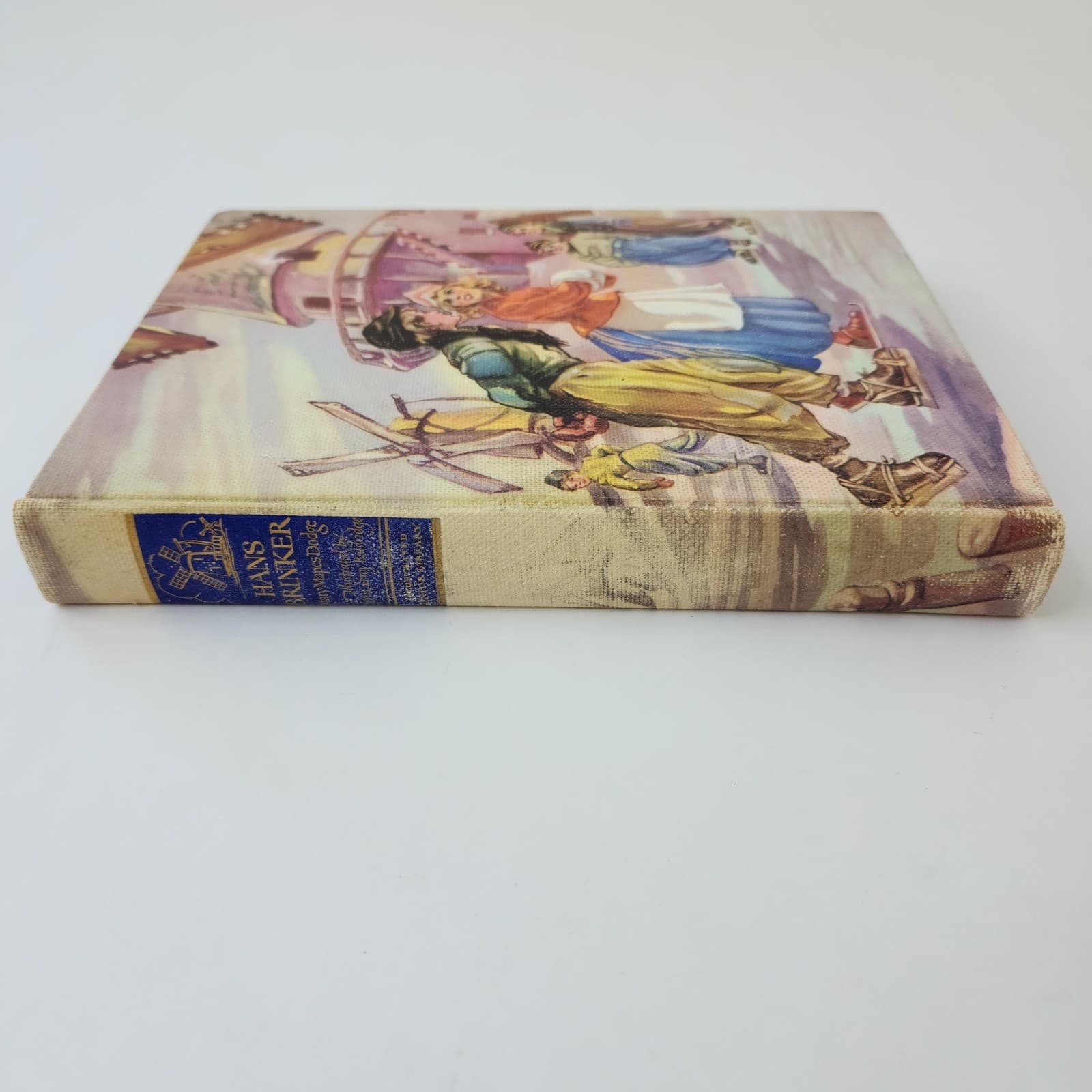 Vintage 1945 Hans Brinker Silver Skates Mary Mapes Dodge Illustrated JR Library - Thumbnail 2